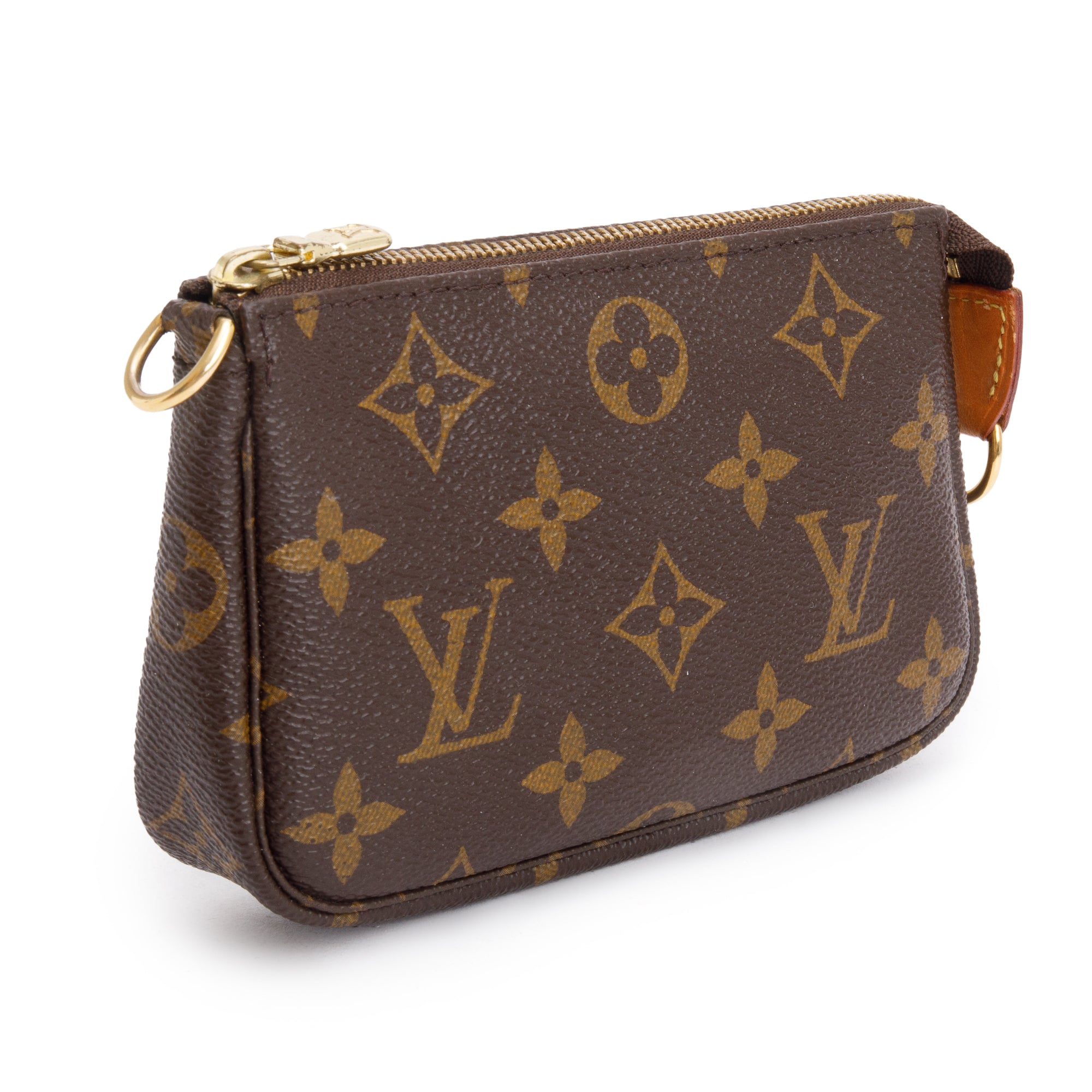 Louis Vuitton Monogram Mini Pochette Accessories w/ Box