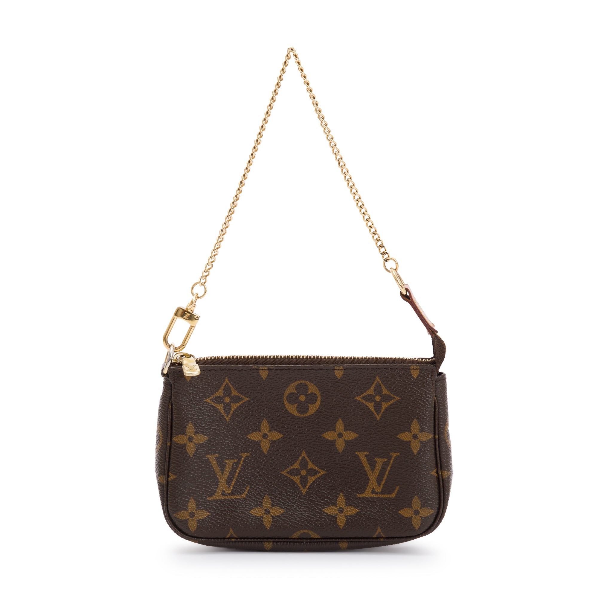 Louis Vuitton Monogram Mini Pochette Accessories w/ Box