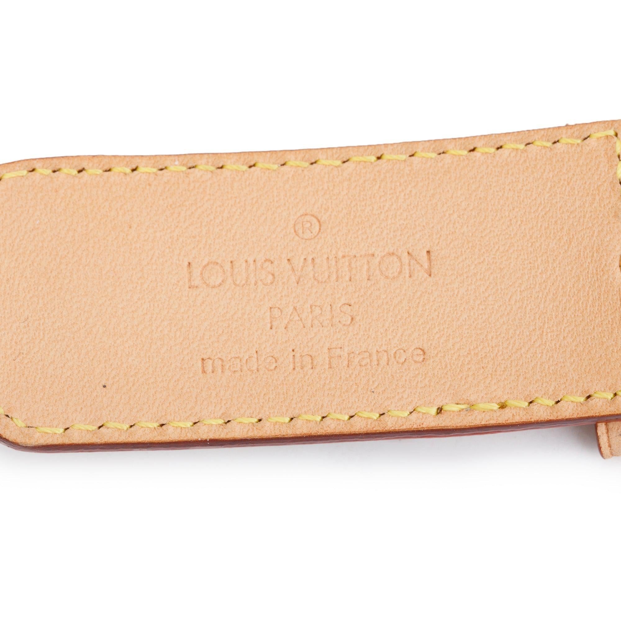 Louis Vuitton Monogram Multicolore Address ID Wrap Bracelet