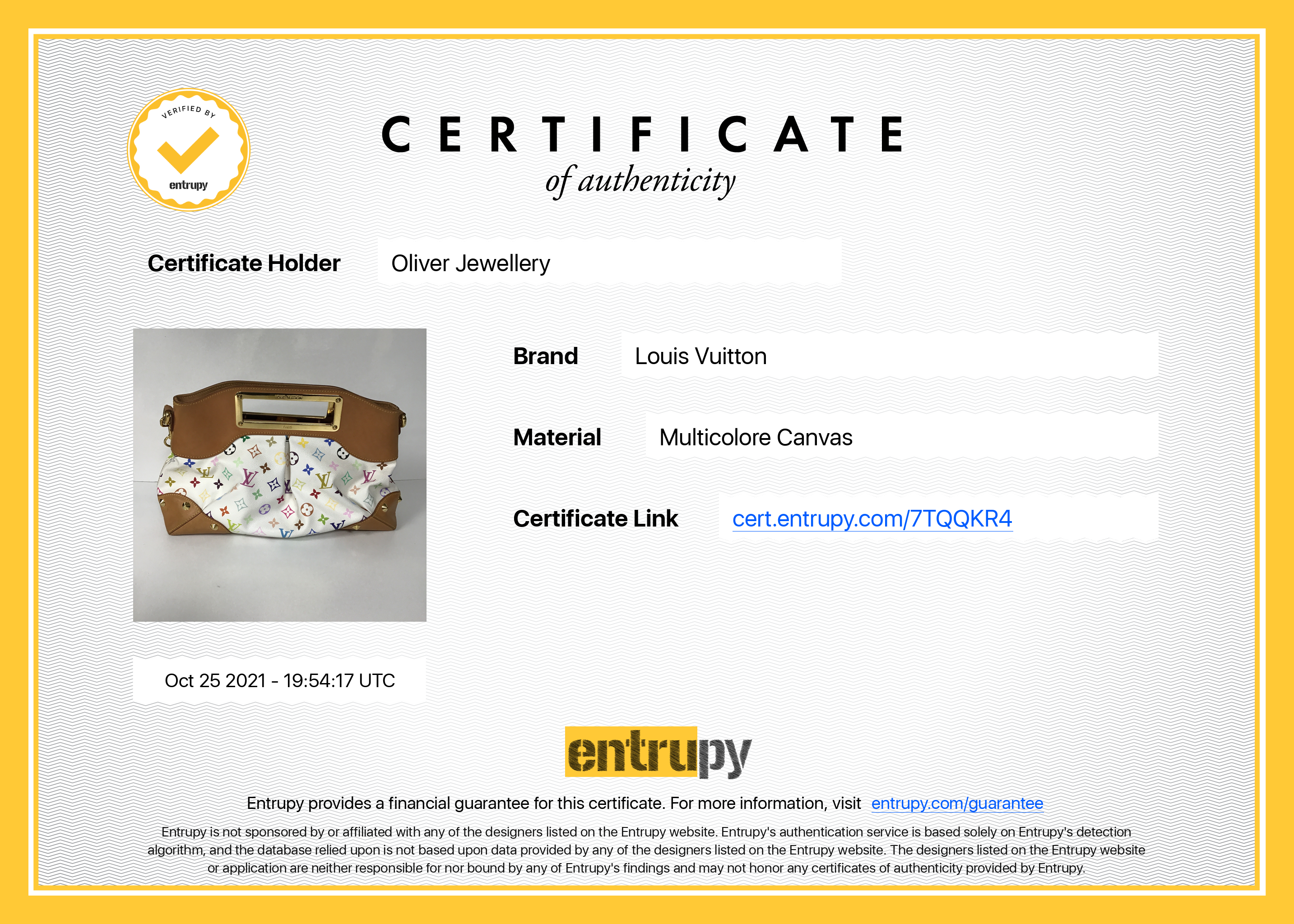 Louis Vuitton Monogram Multicolore Judy MM