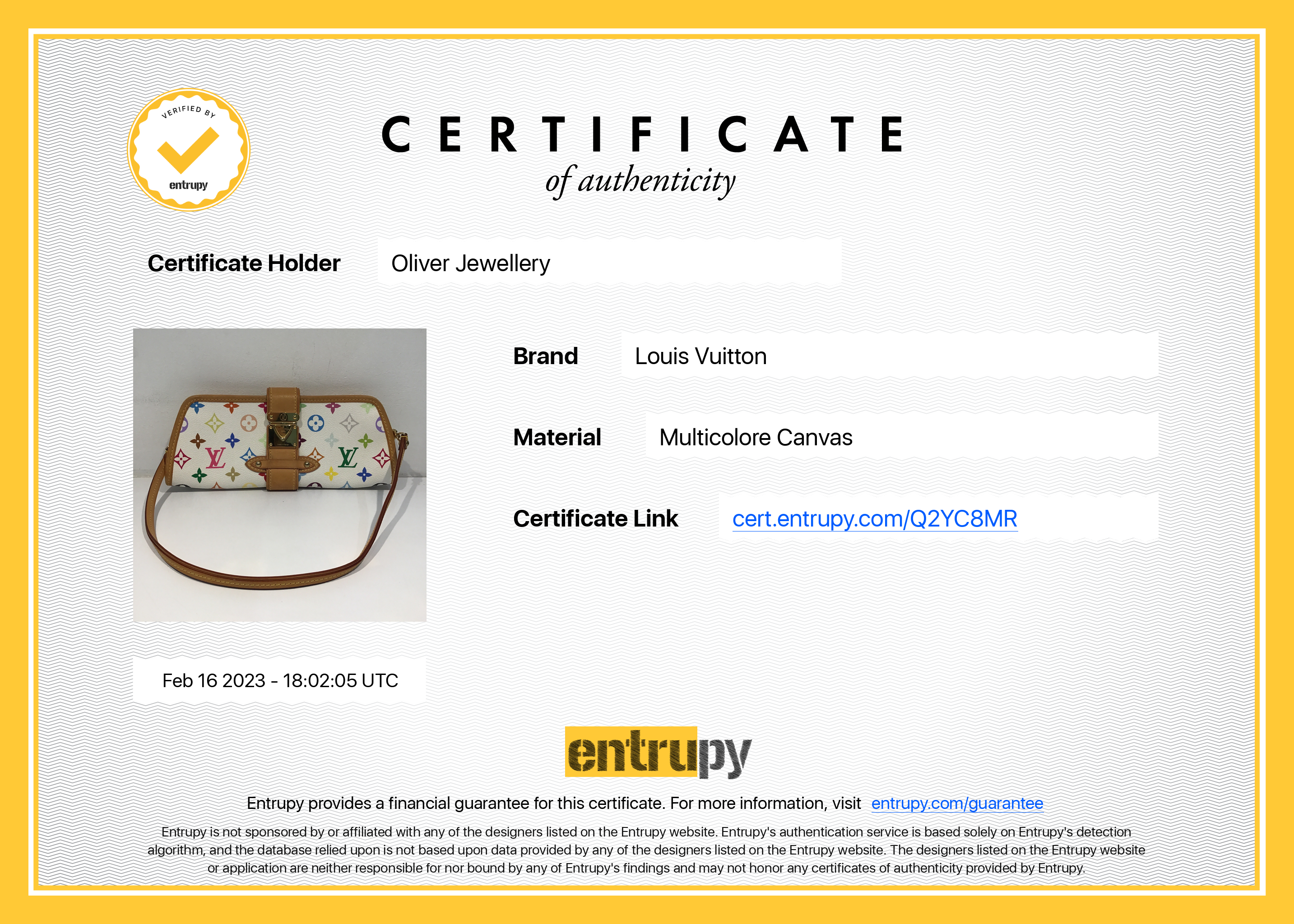 Louis Vuitton Monogram Multicolore Shirley w/ Strap