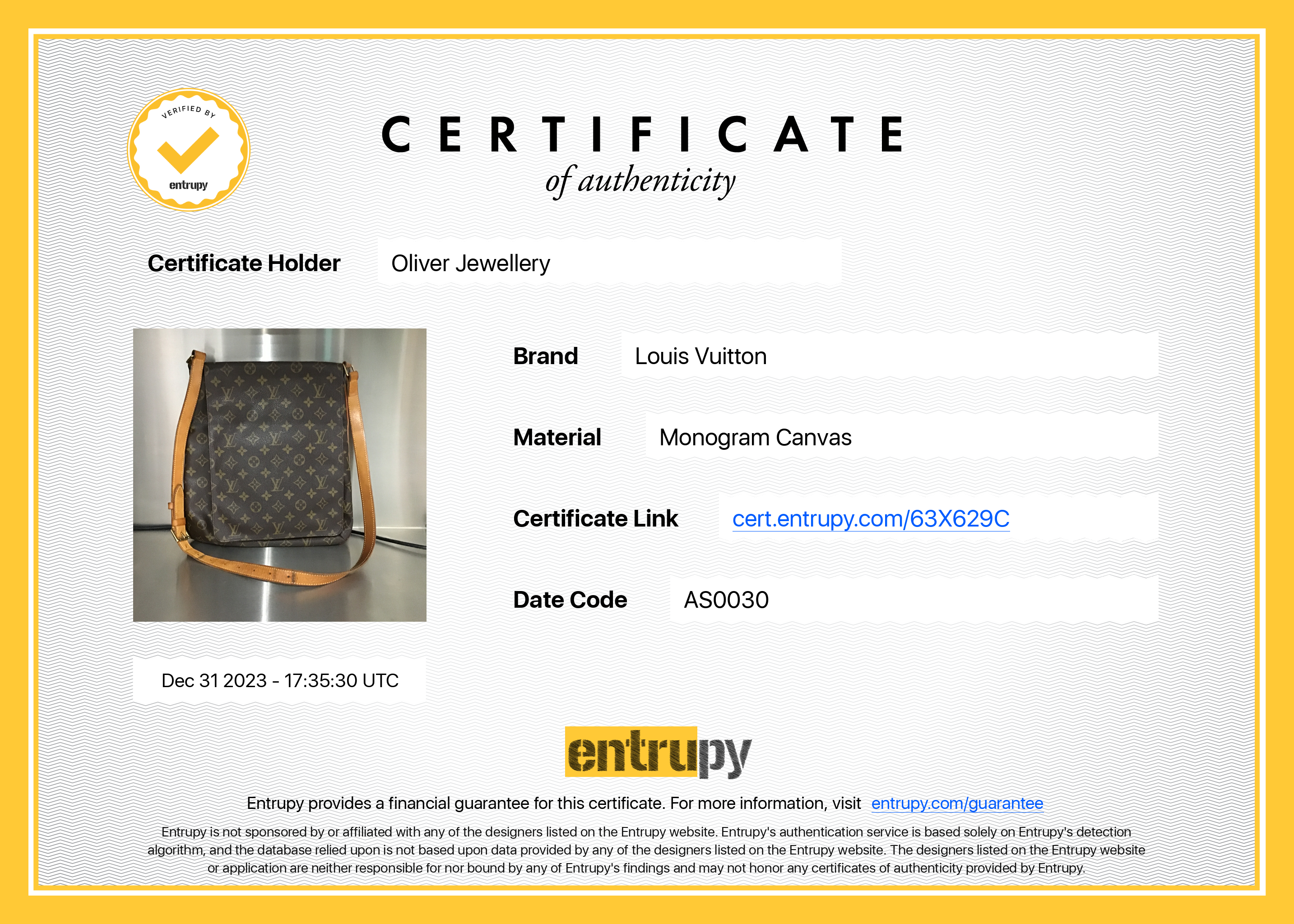 Louis Vuitton Monogram Musette Salsa GM