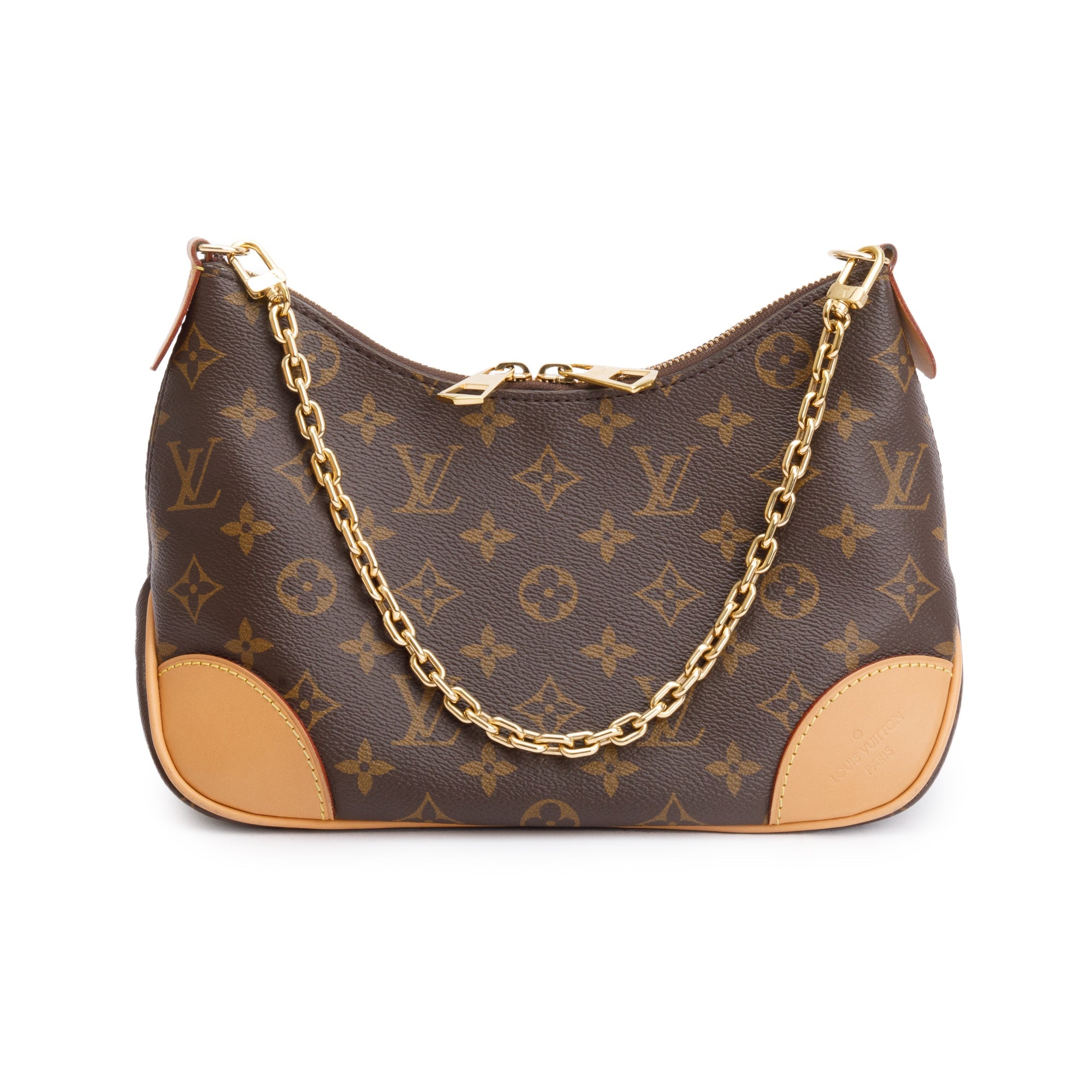 Louis Vuitton Monogram Natural Boulogne NM w/ Box & Receipt