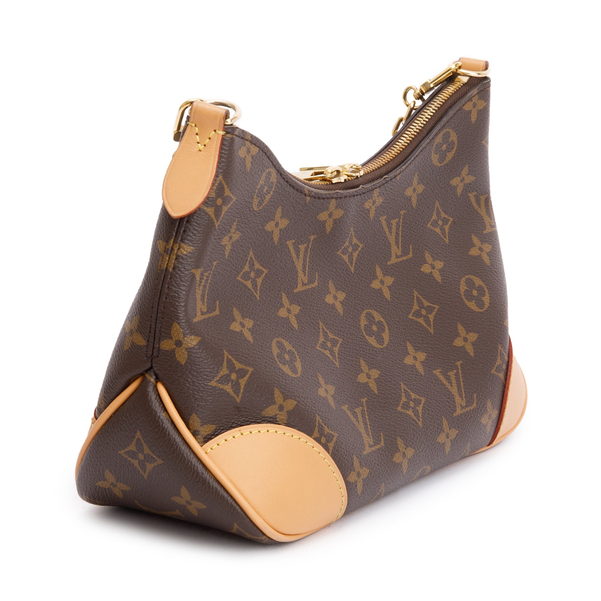 Louis Vuitton Monogram Natural Boulogne NM w/ Box & Receipt