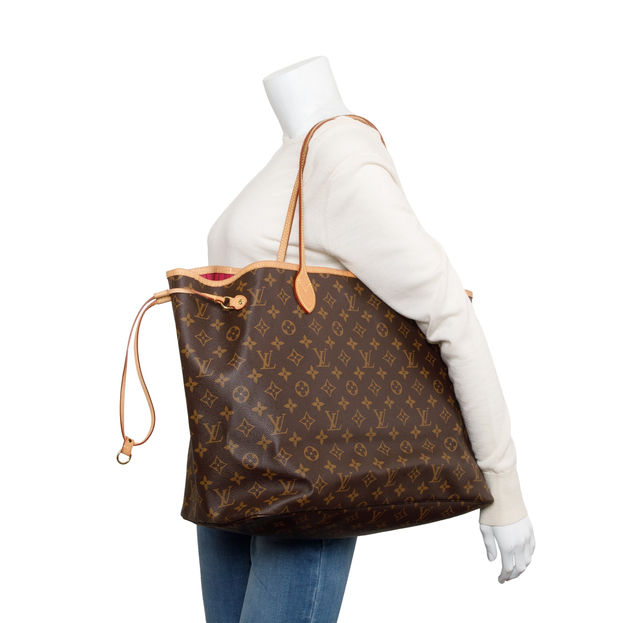 Louis Vuitton Monogram Neverfull GM w/ Pouch