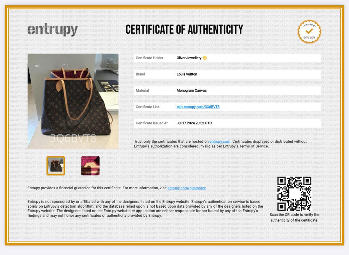 Louis Vuitton Monogram Neverfull GM w/ Pouch