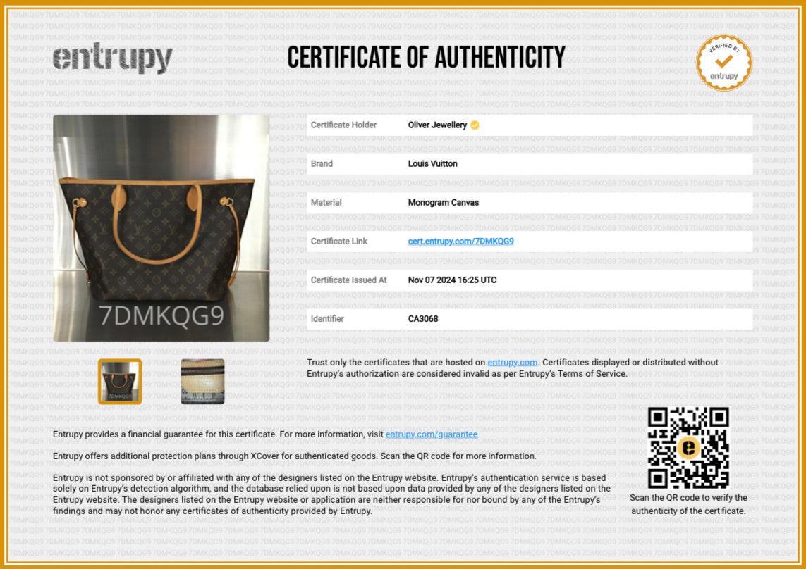 Louis Vuitton Monogram Neverfull MM