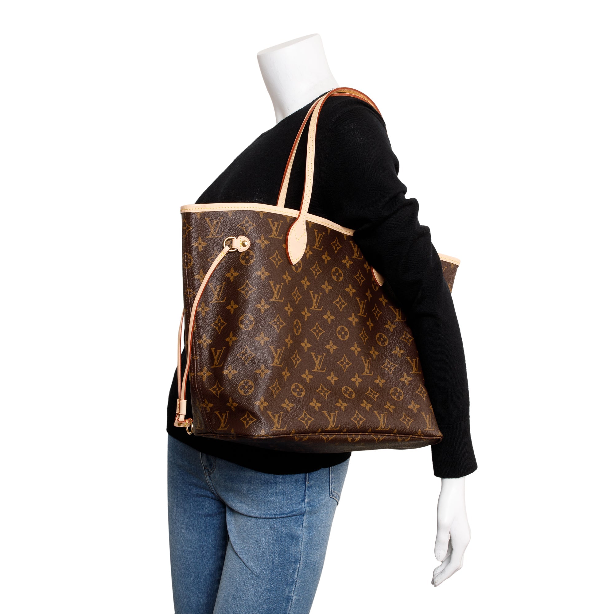 Louis Vuitton Monogram Neverfull MM w/ Box & Receipt