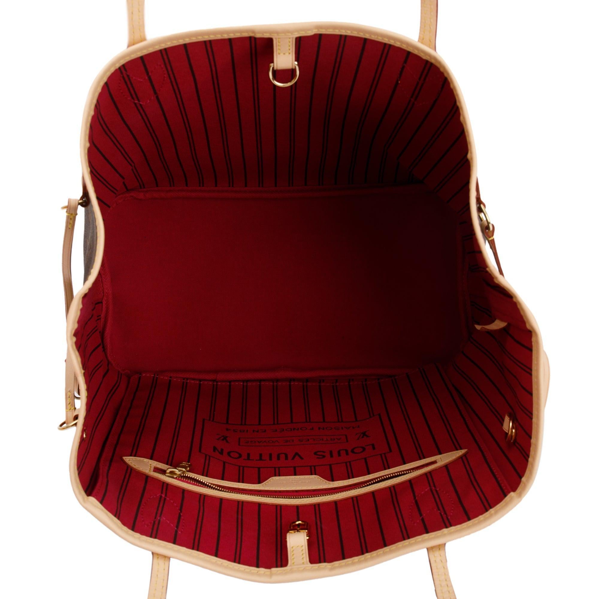 Louis Vuitton Monogram Neverfull MM w/ Box & Receipt