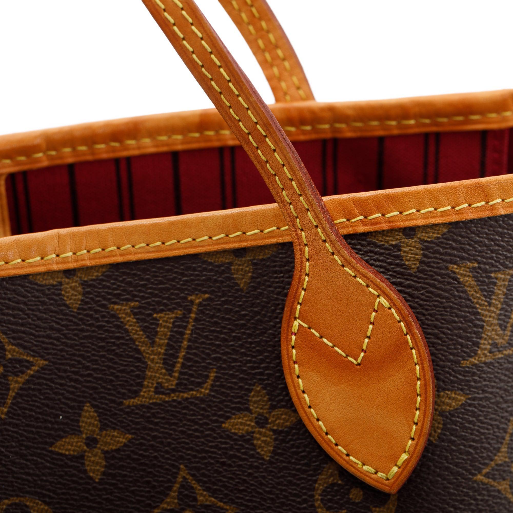 Louis Vuitton Monogram Neverfull MM w/ Pouch