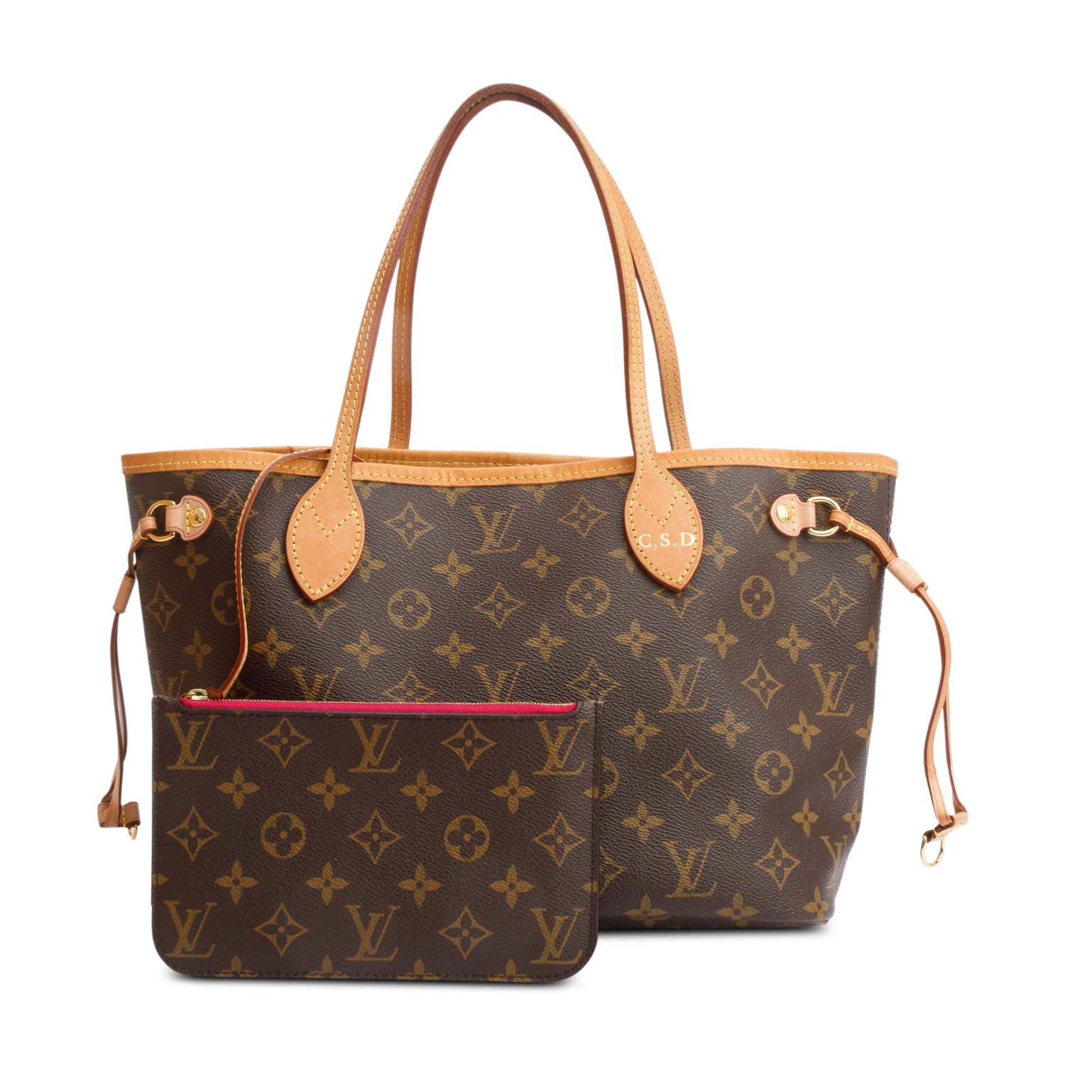 Louis Vuitton Monogram Neverfull PM w/ Pouch & Box