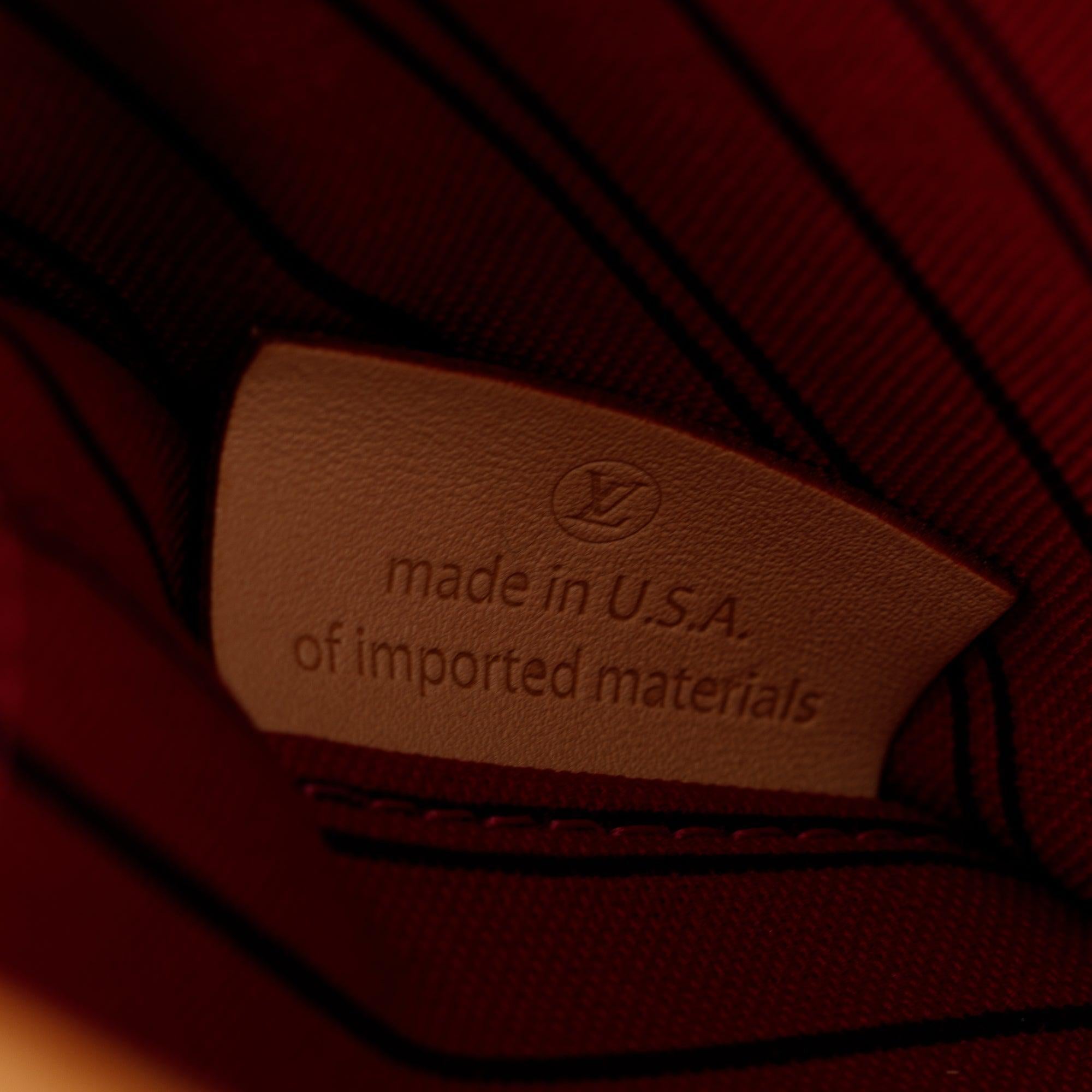 Louis Vuitton Monogram Neverfull Pochette