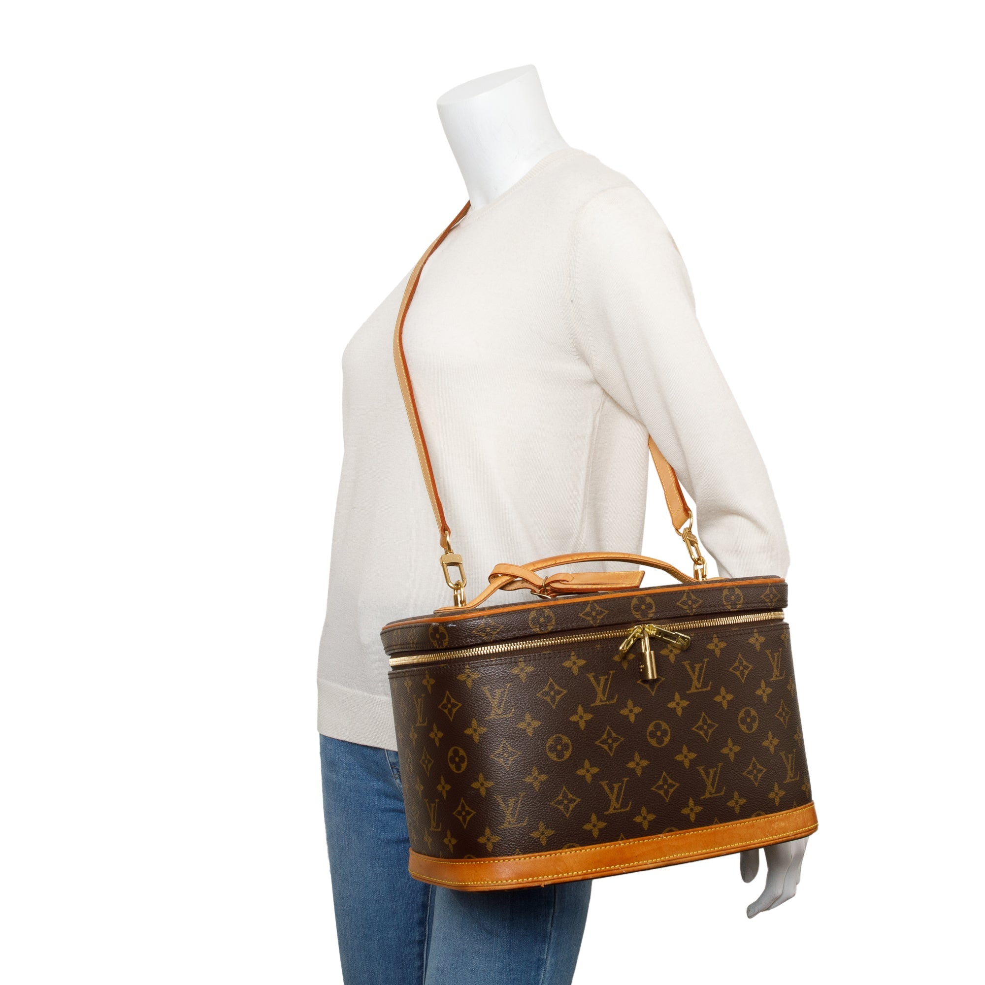 Louis Vuitton Monogram Nice Vanity w/ Strap
