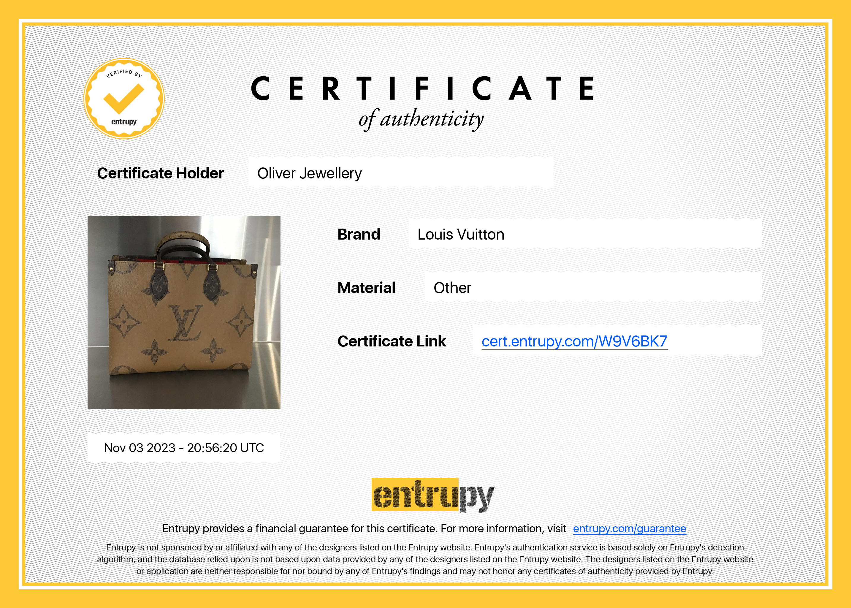 Louis Vuitton Monogram OnTheGo MM w/ Box & Receipt