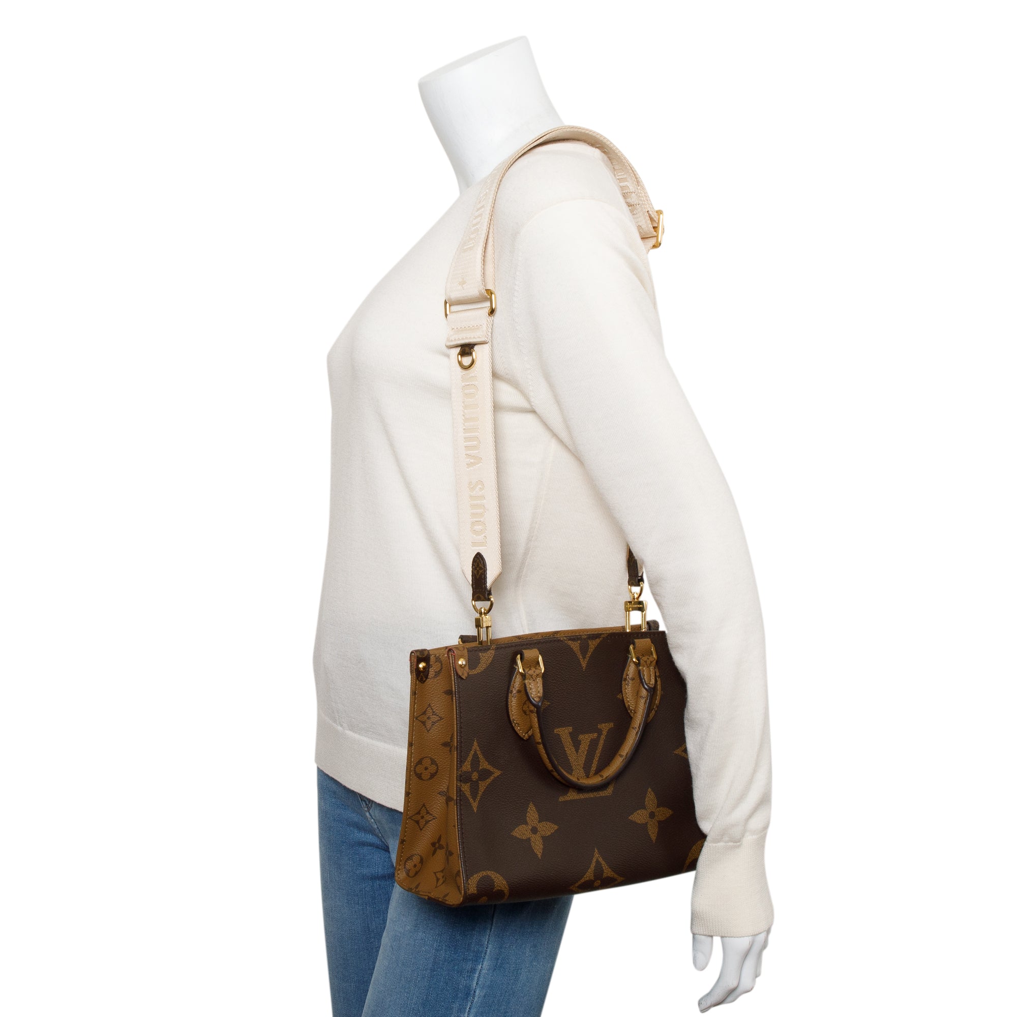 Louis Vuitton Monogram OnTheGo PM w/ Strap