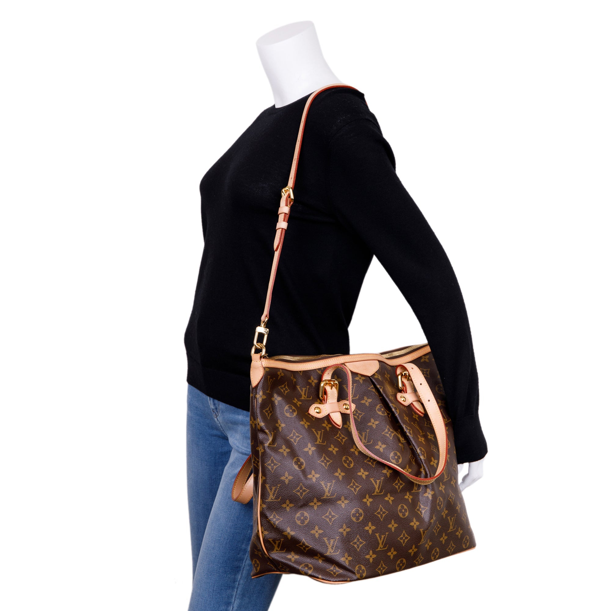 Louis Vuitton Monogram Palermo GM w/ Strap