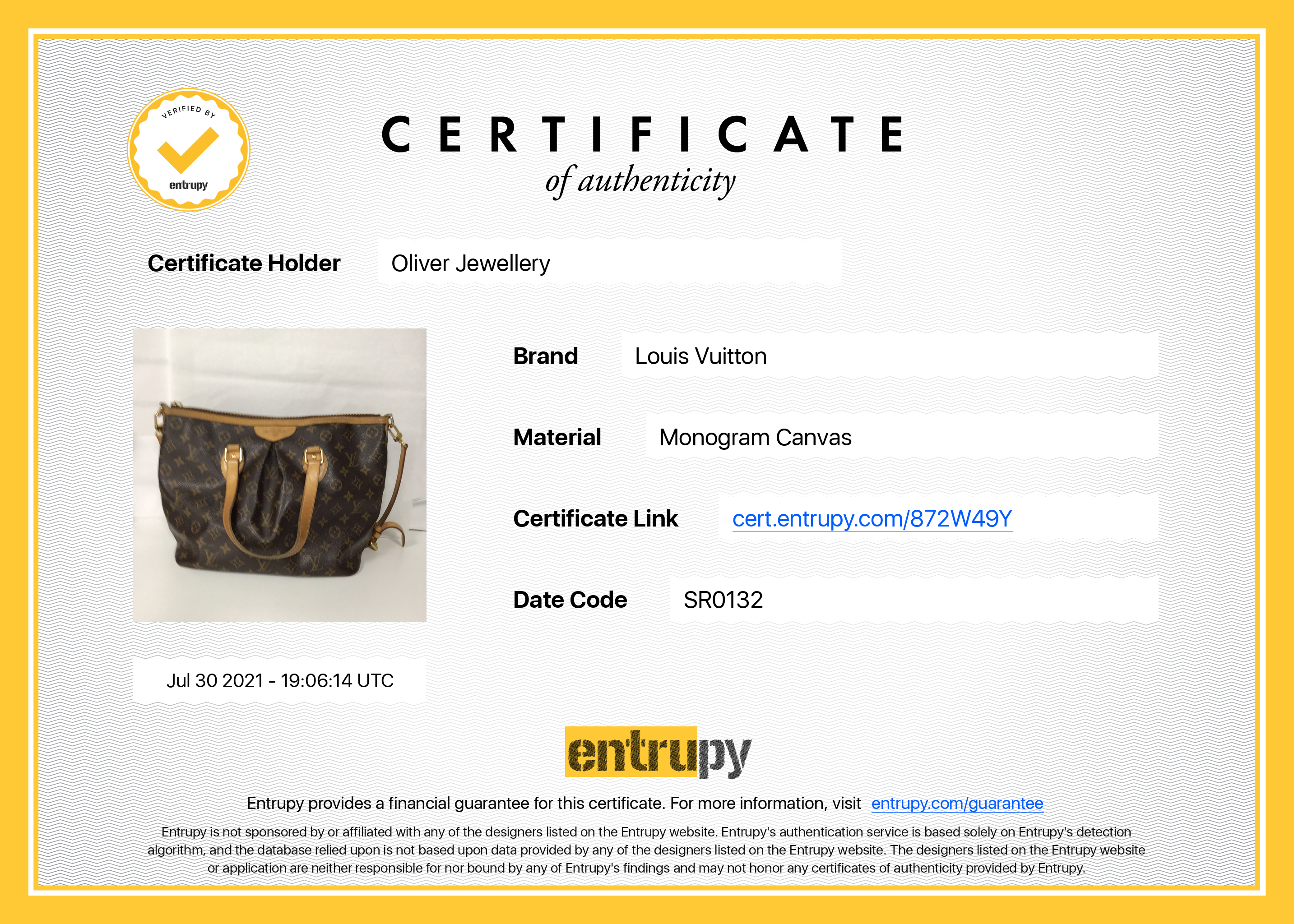 Louis Vuitton Monogram Palermo PM w/ Strap