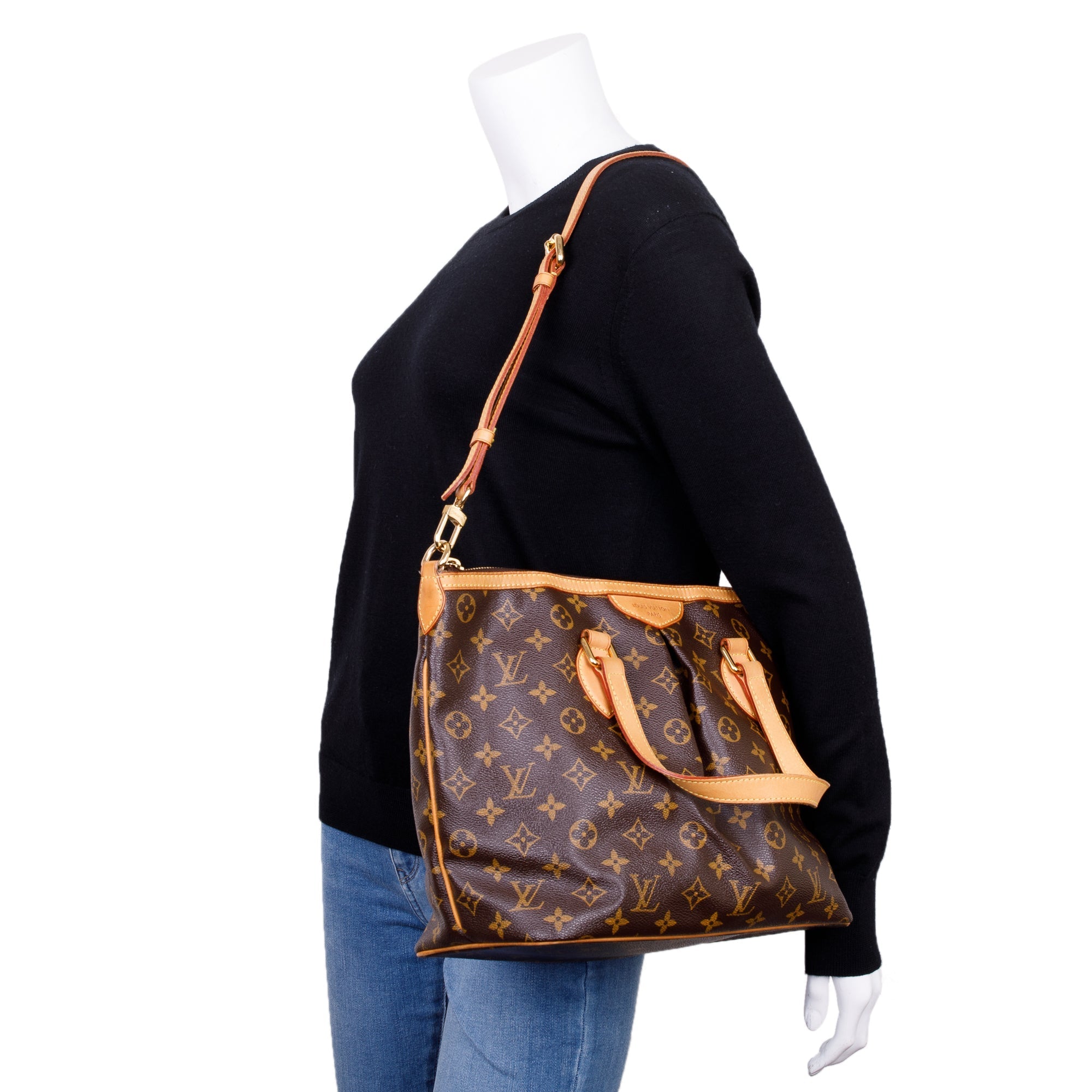 Louis Vuitton Monogram Palermo PM w/ Strap