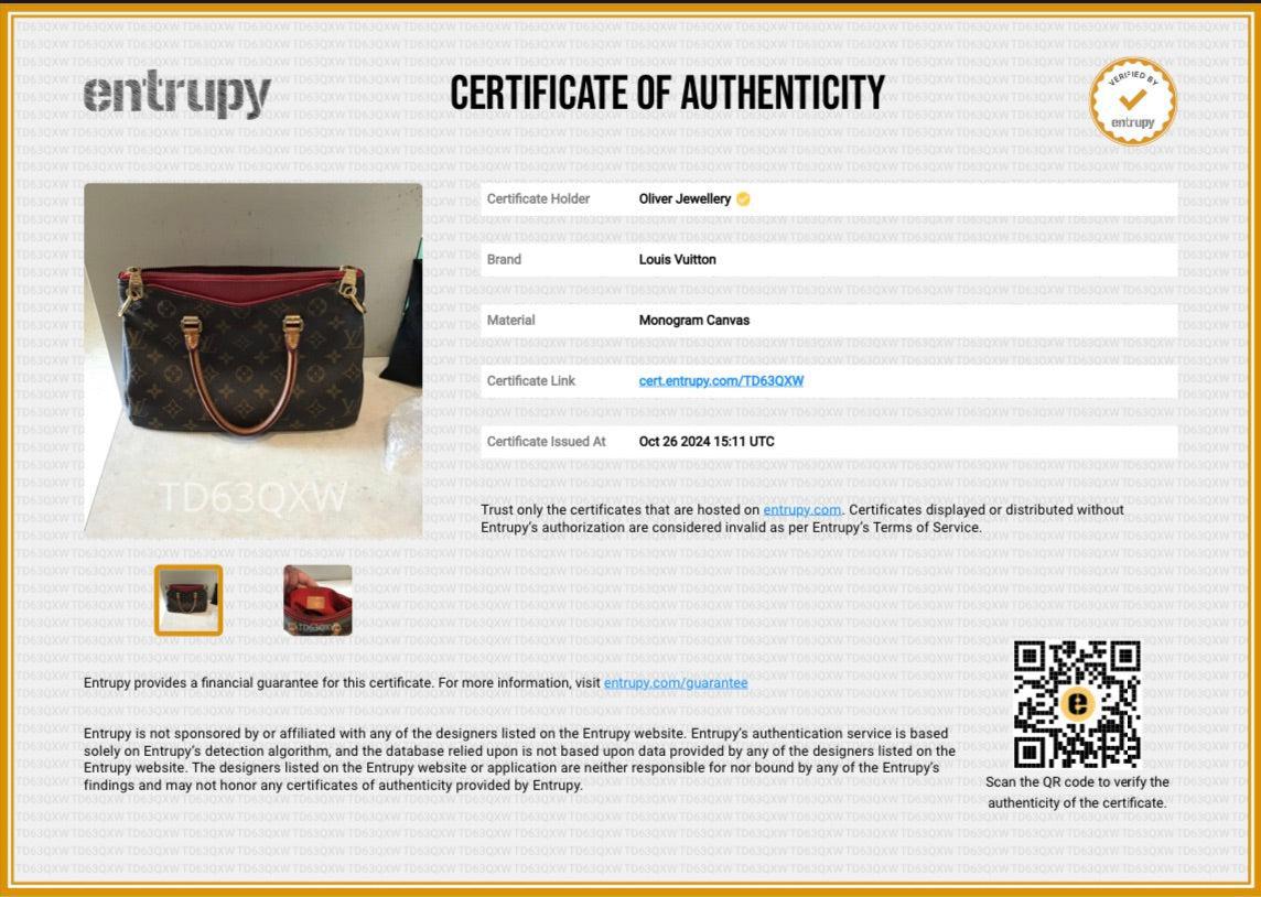 Louis Vuitton Monogram Pallas BB with Strap