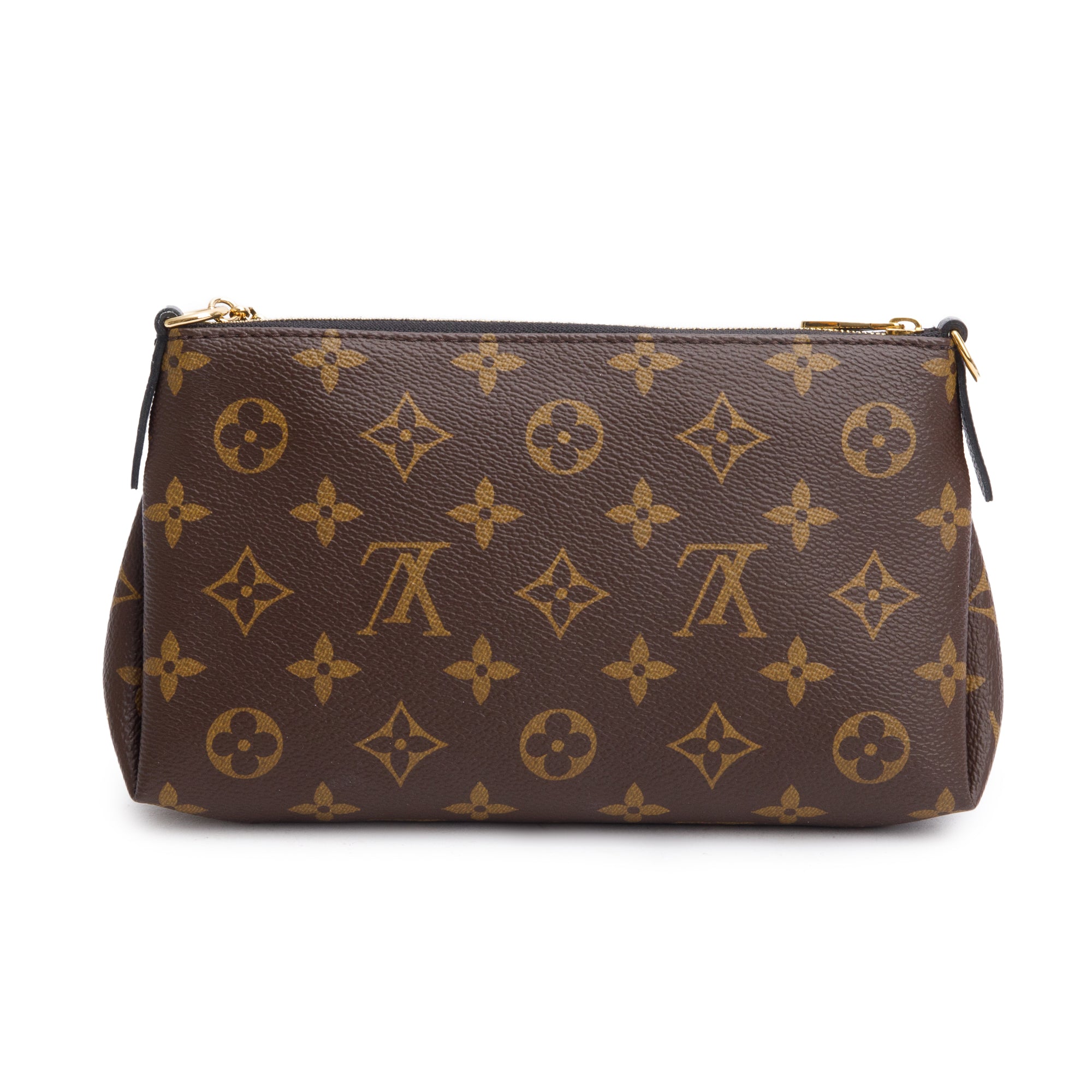 Louis Vuitton Monogram Pallas Clutch w/ Straps