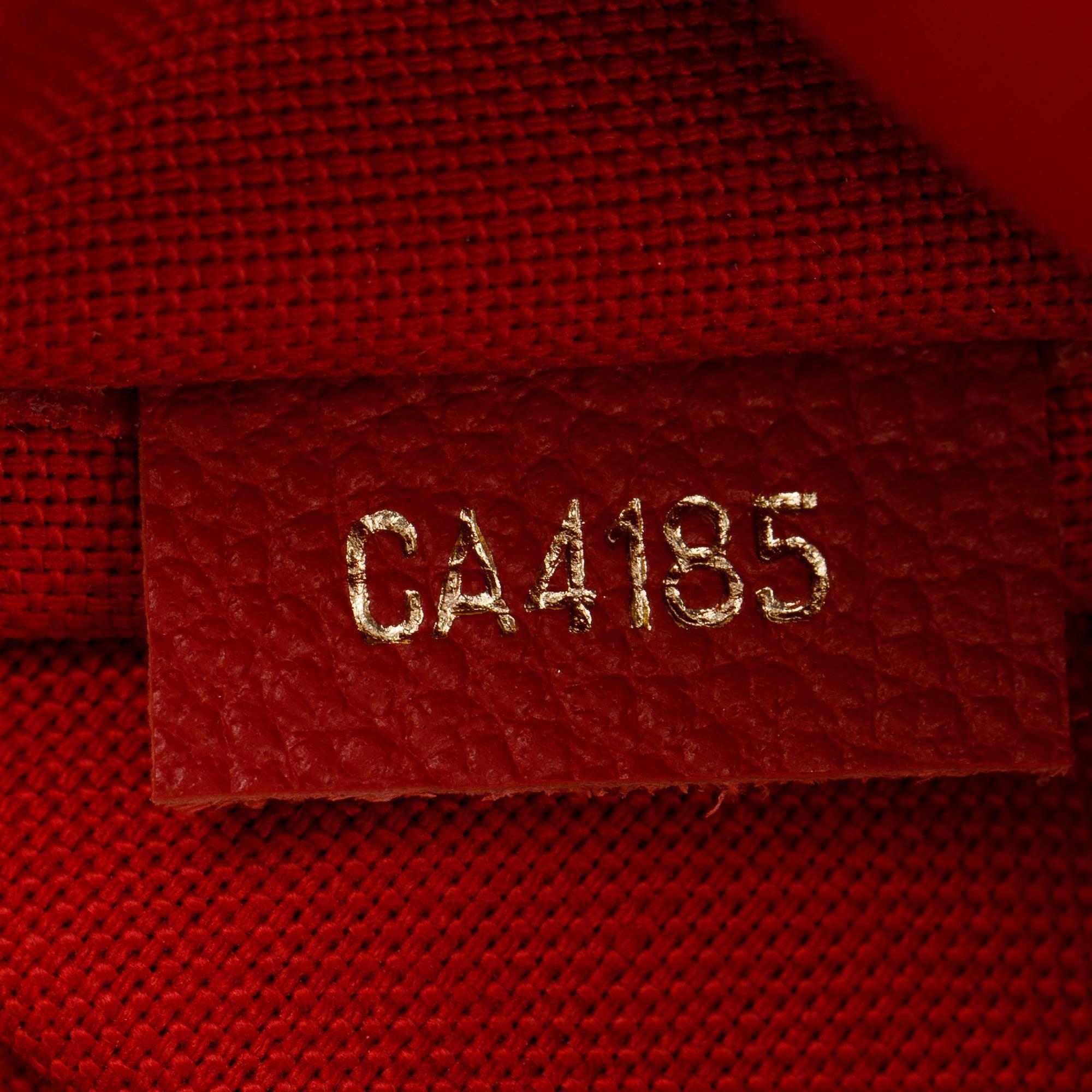 Louis Vuitton Monogram Pallas Clutch w/ Straps, Box & Receipt