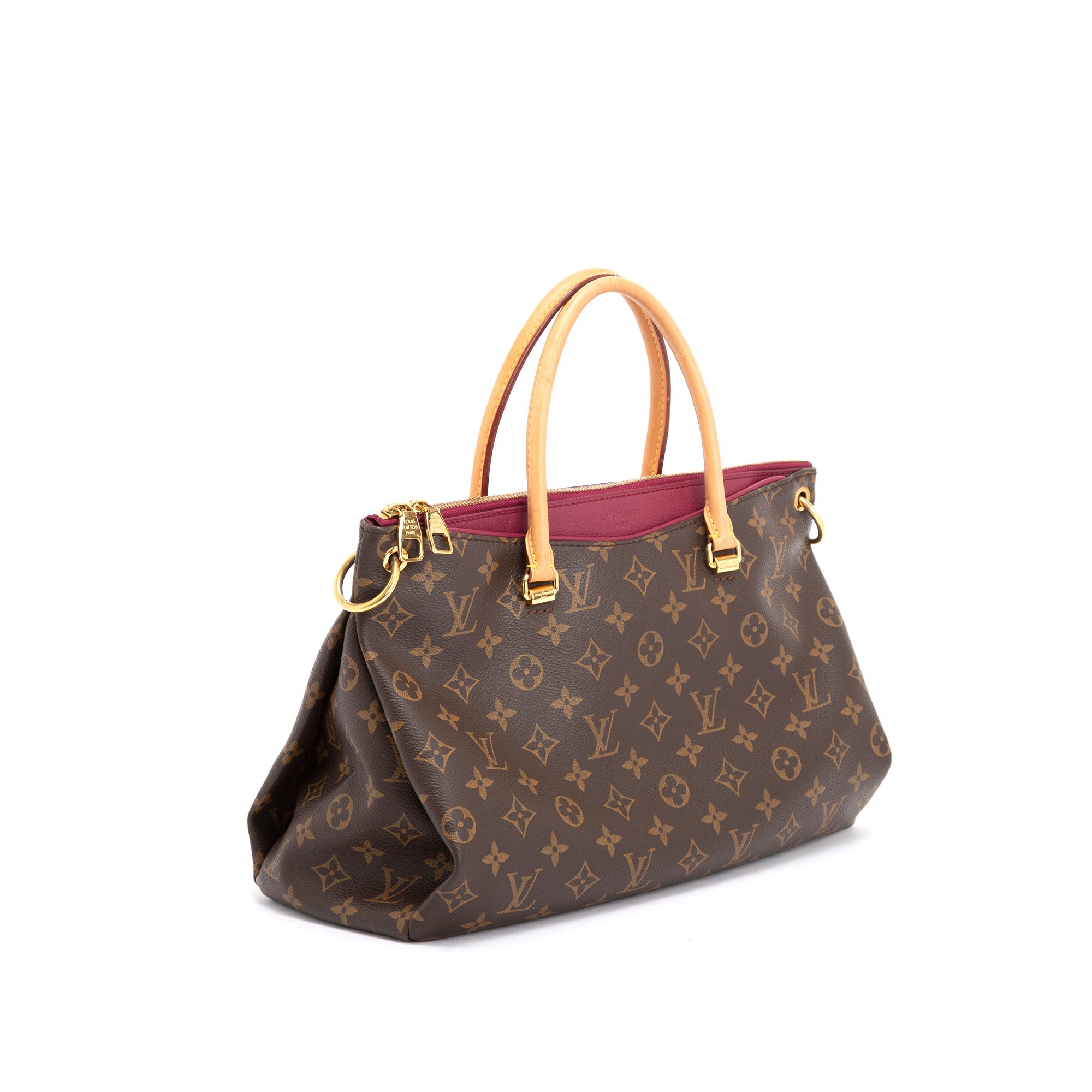 Louis Vuitton Monogram Pallas Tote w/ Strap
