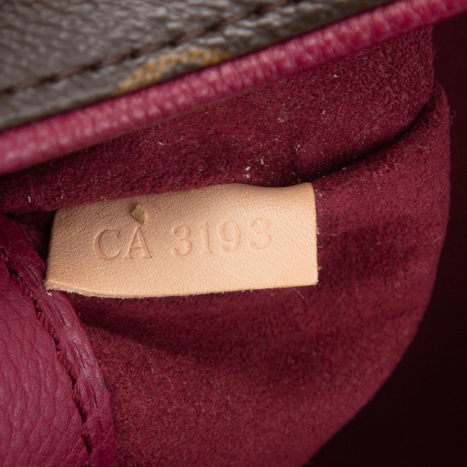 Louis Vuitton Monogram Pallas Tote w/ Strap