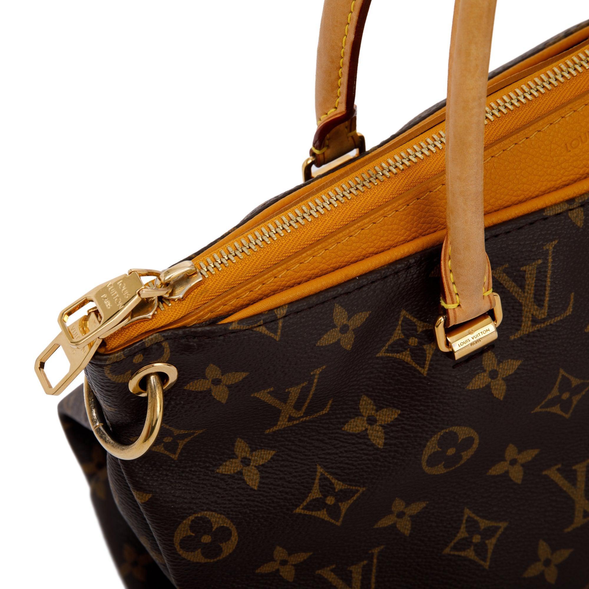 Louis Vuitton Monogram Pallas Tote with Strap & Box
