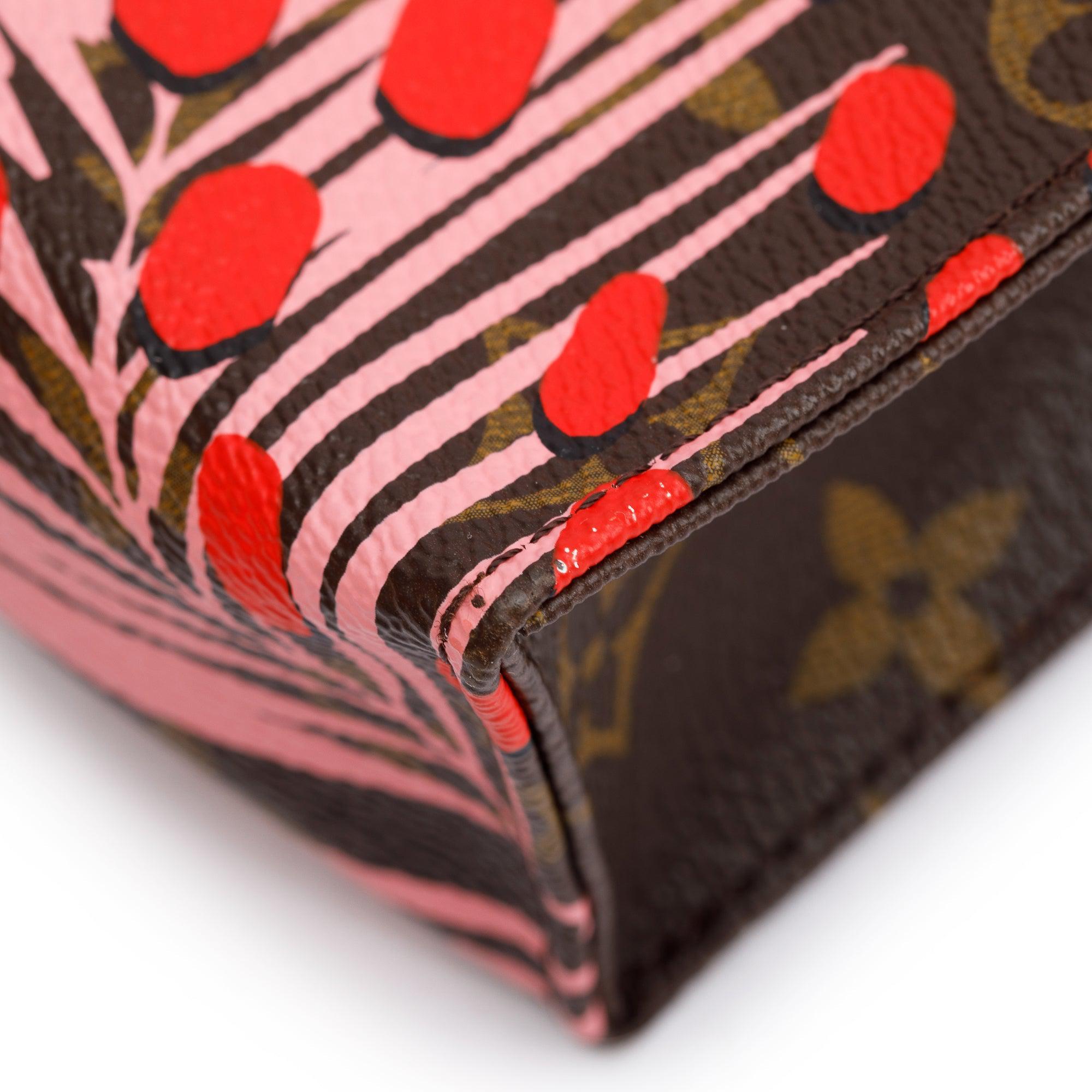 Louis Vuitton Monogram Palm Spring Jungle Dots Toiletry Pouch 26 w/ Box