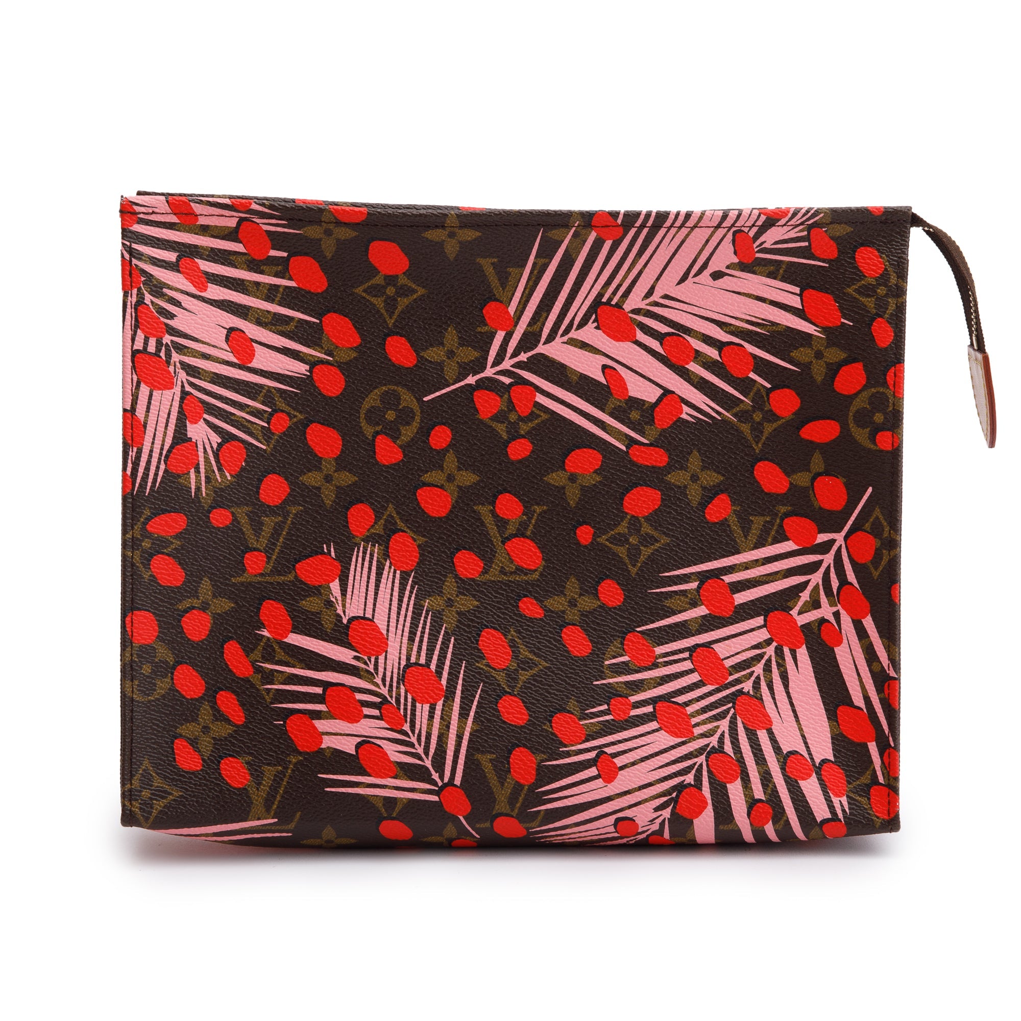 Louis Vuitton Monogram Palm Spring Jungle Dots Toiletry Pouch 26 w/ Box