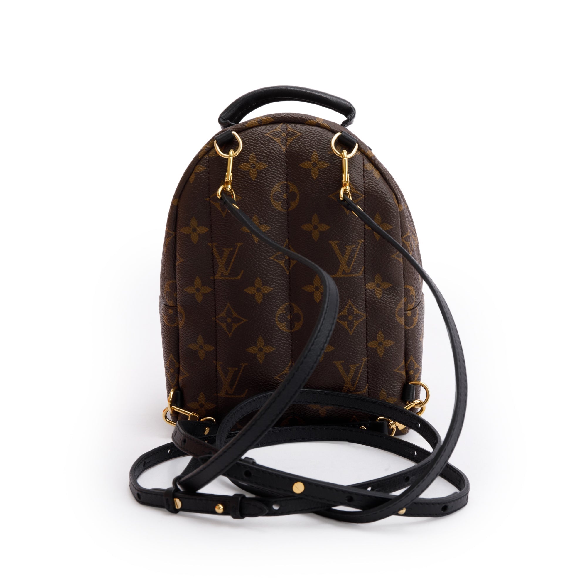 Louis Vuitton Monogram Palm Springs Mini Backpack w/ Box