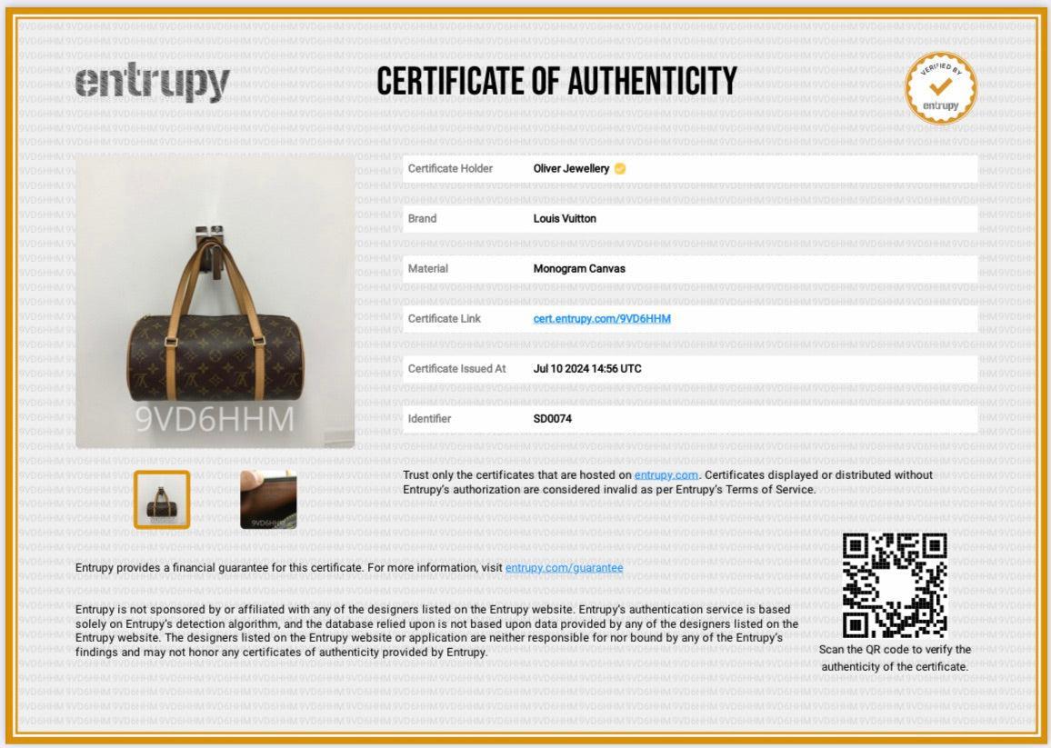 Louis Vuitton Monogram Papillon 30