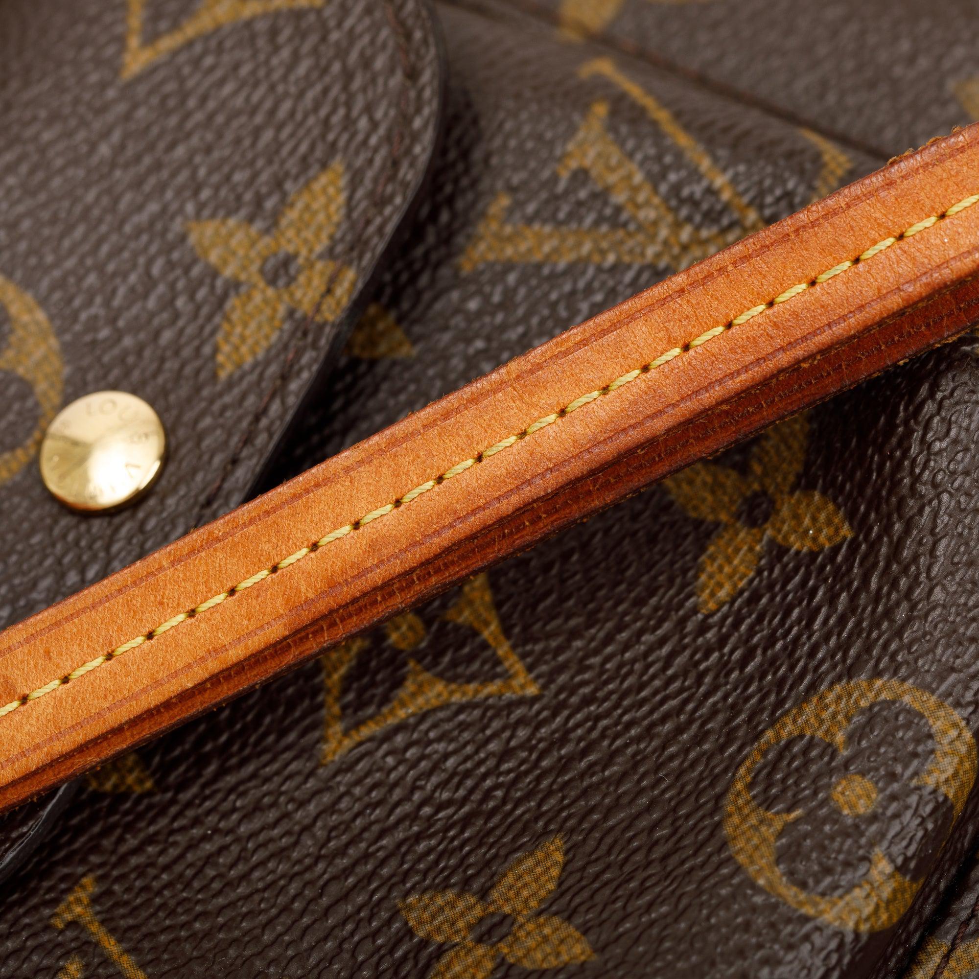 Louis Vuitton Monogram Partition Wristlet