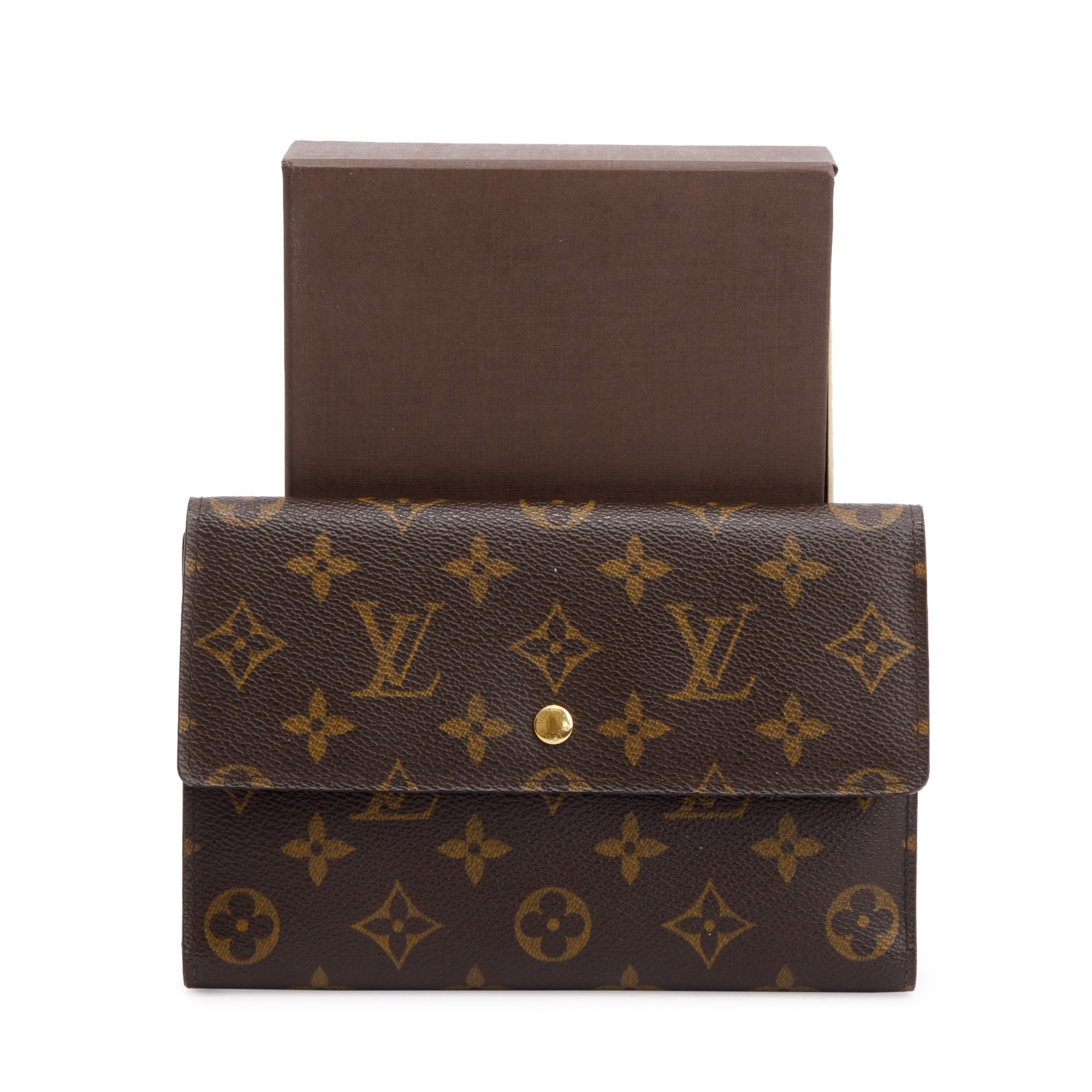 Louis Vuitton Monogram Passport Trifold Oraganizer w/ Box