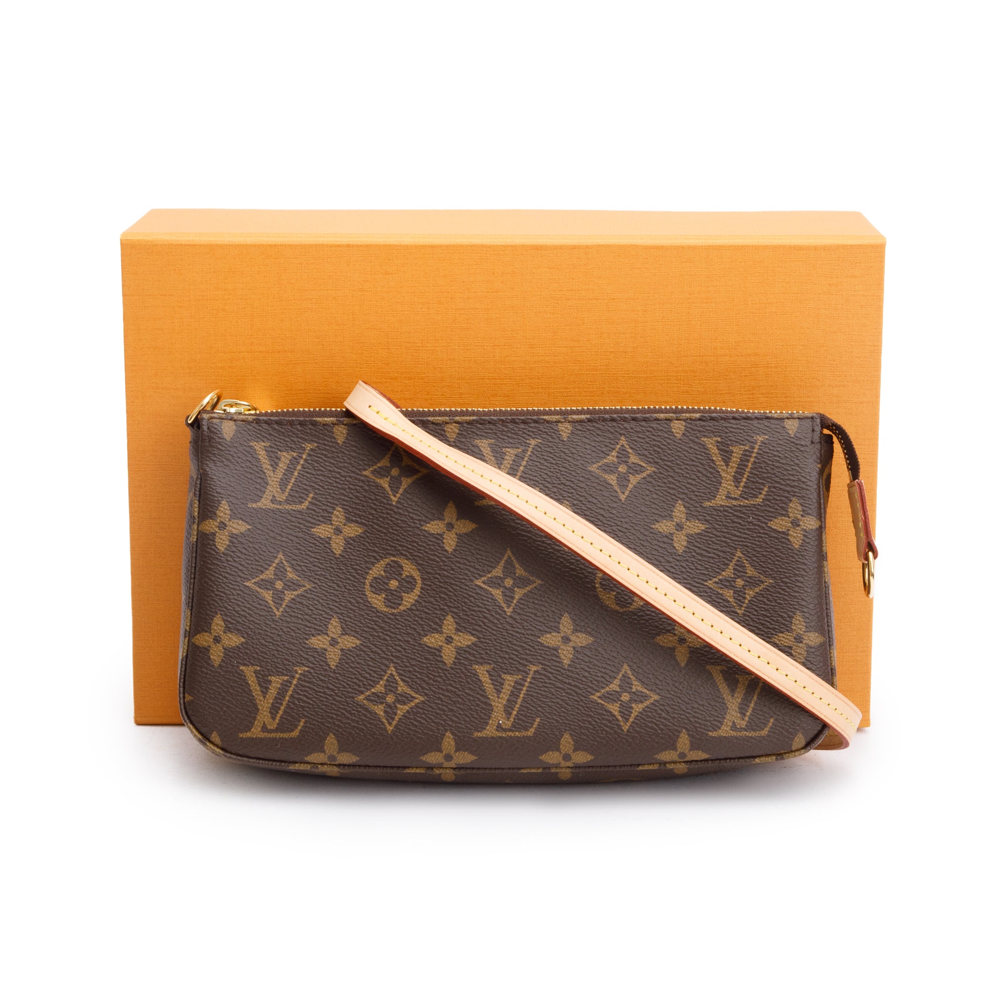 Louis Vuitton Monogram Pochette Accessoires w/ Box & Receipt