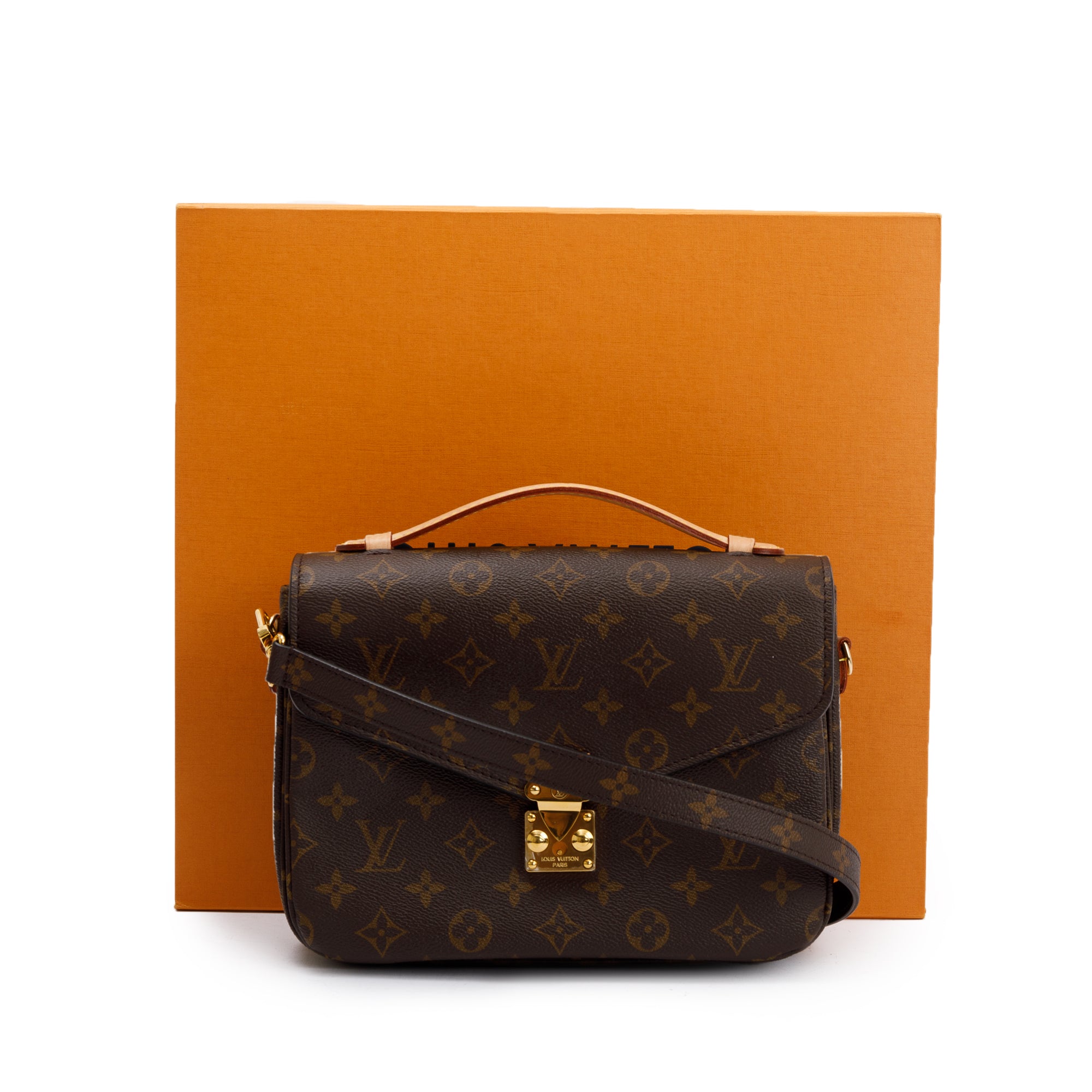 Louis Vuitton Monogram Pochette Metis w/ Box & Receipt