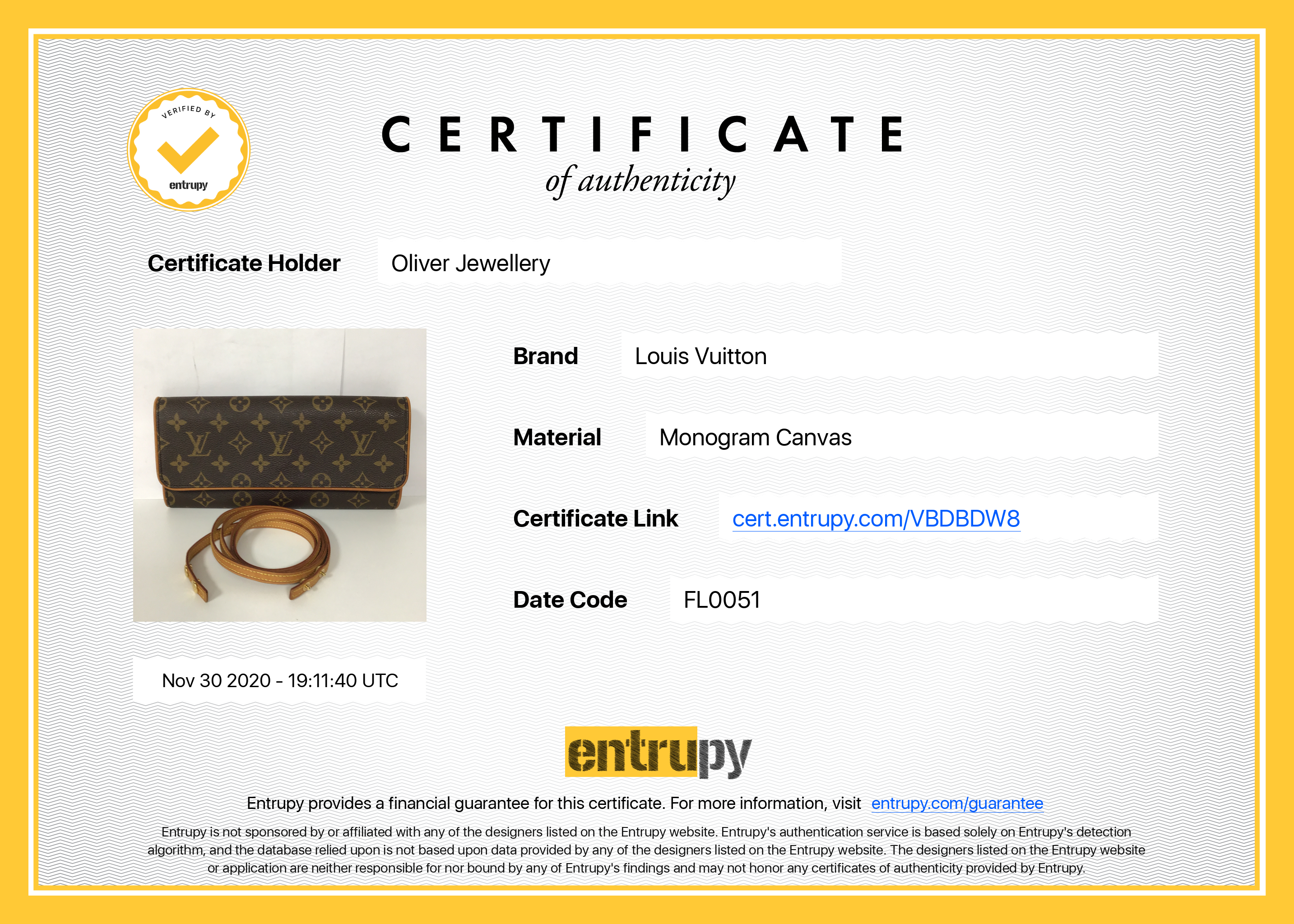 Louis Vuitton Monogram Pochette Twin GM