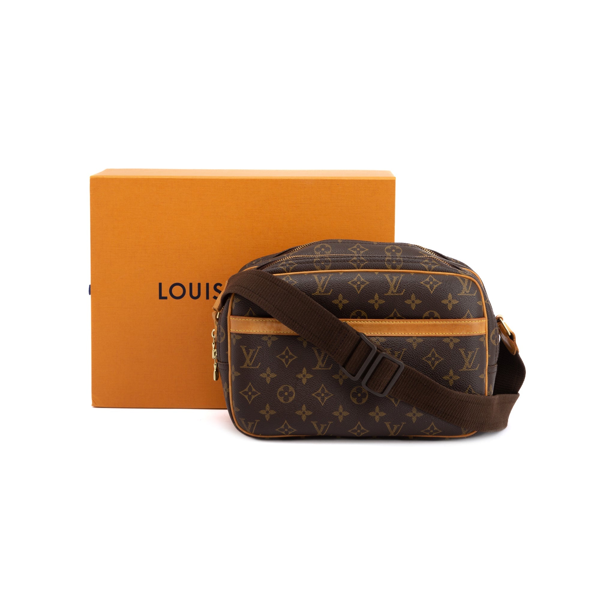 Louis Vuitton Monogram Reporter PM w/ Box
