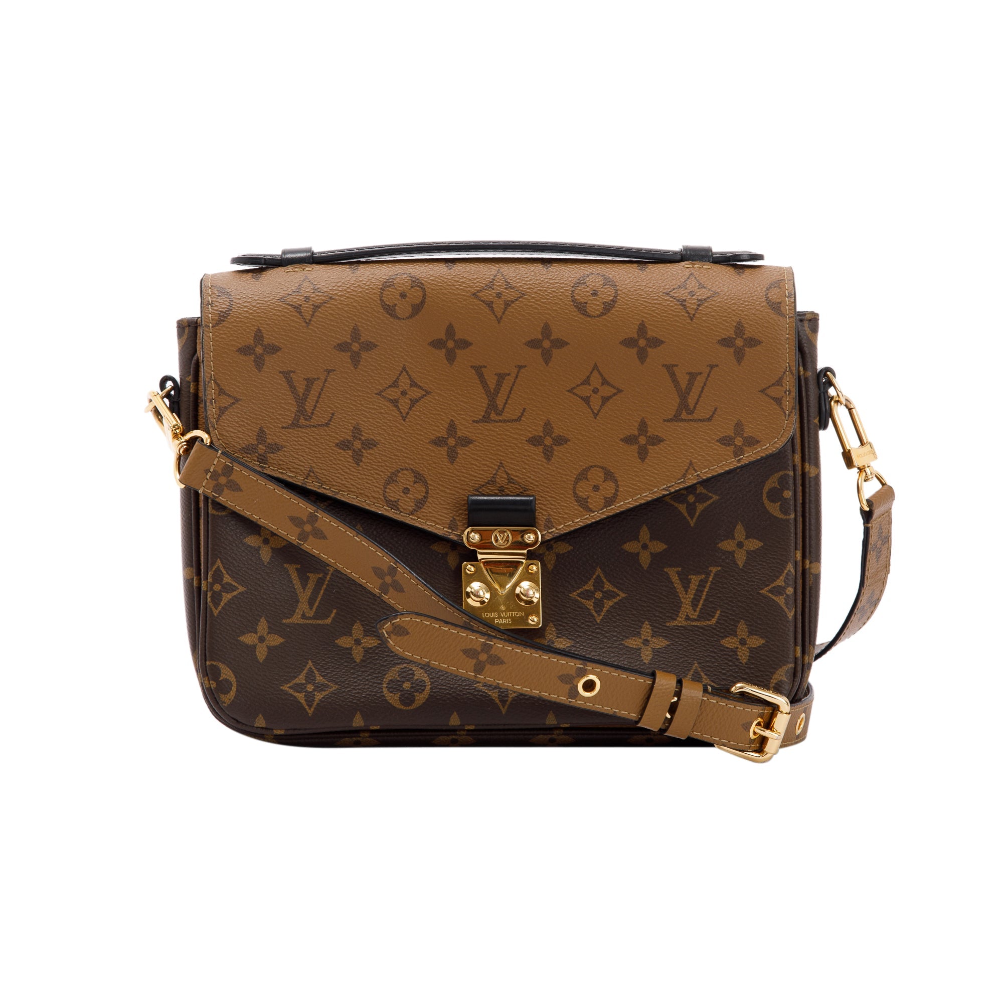 Louis Vuitton Monogram Reverse Pochette Metis w/ Box