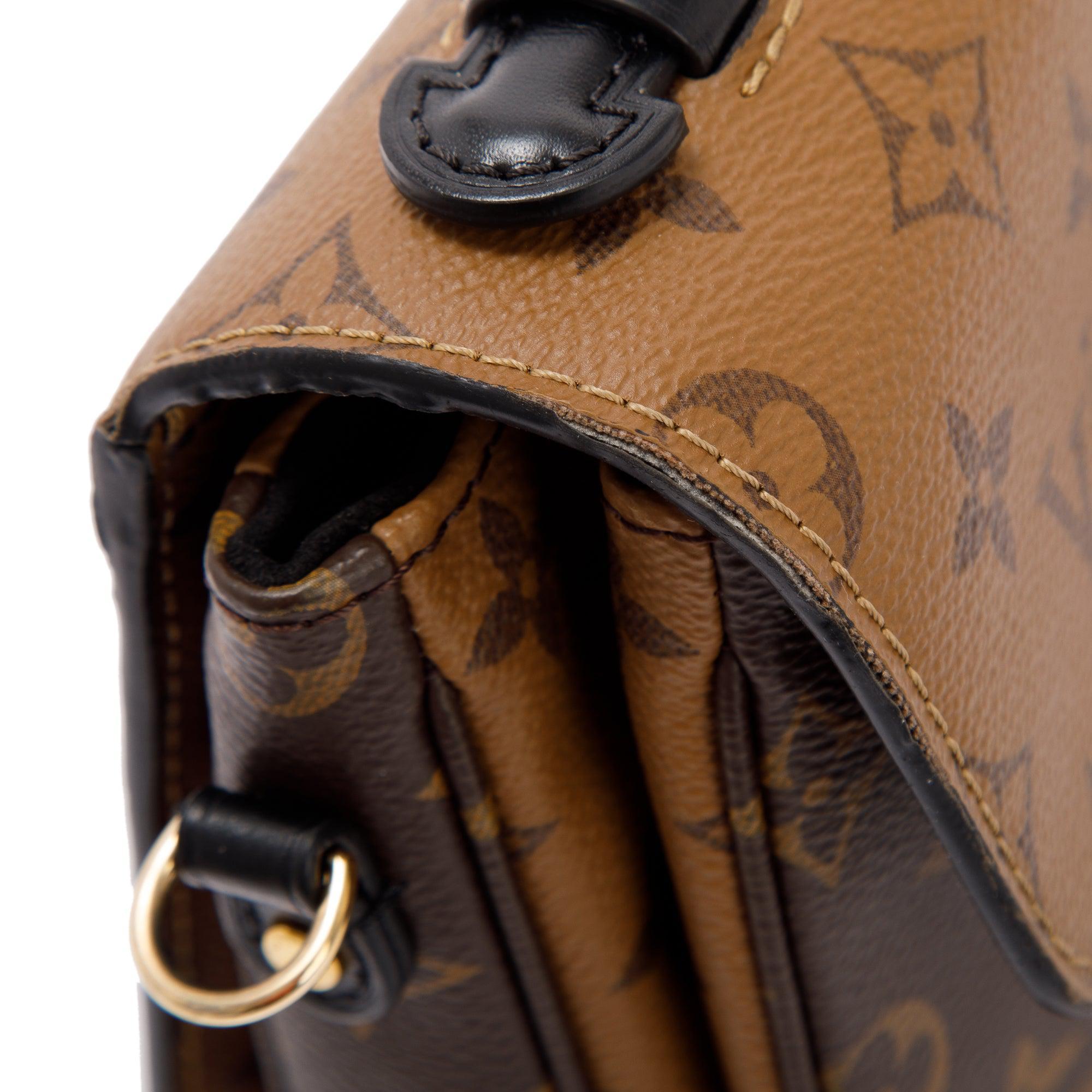 Louis Vuitton Monogram Reverse Pochette Metis w/ Box