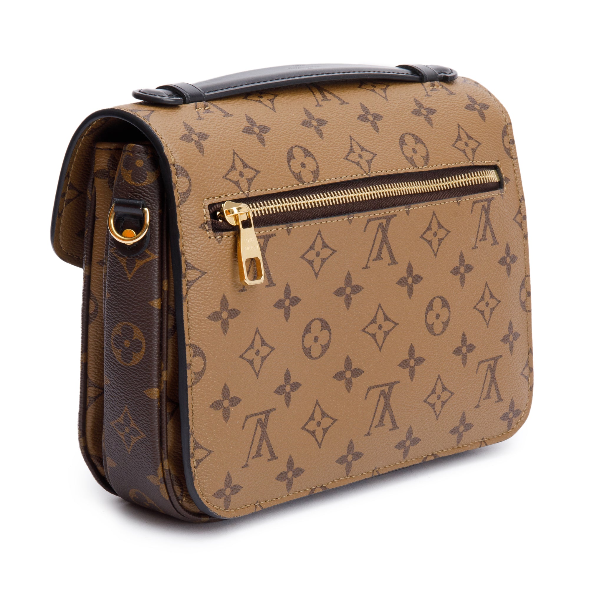 Louis Vuitton Monogram Reverse Pochette Metis w/ Strap & Box