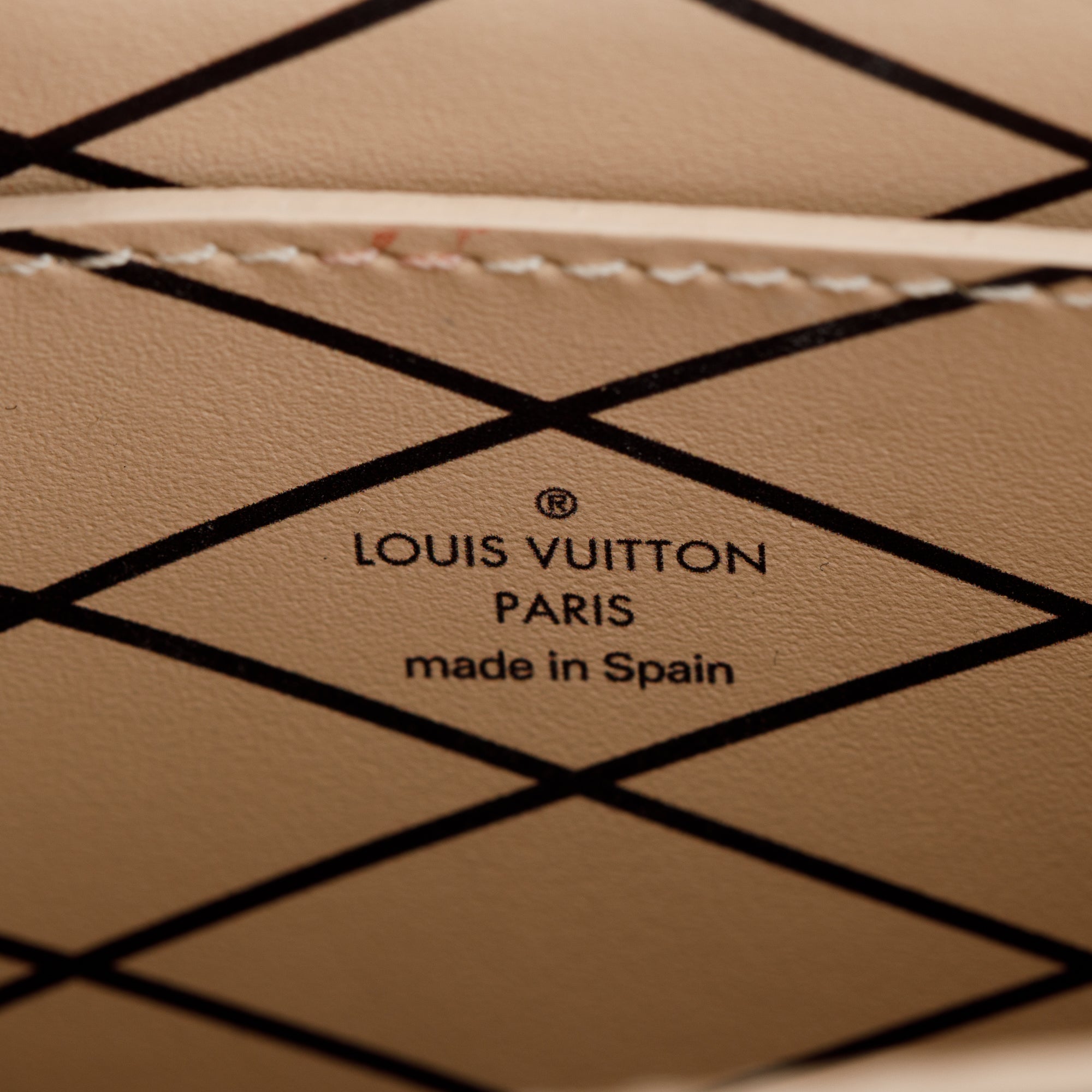 Louis Vuitton Monogram Reverse Pochette Trunk Verticale w/ Strap & Box
