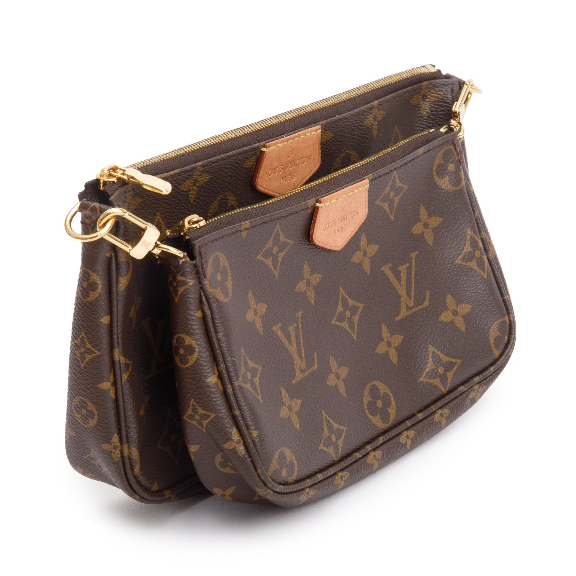 Louis Vuitton Monogram Rose Multi-Pochette Accessoires w/ Box
