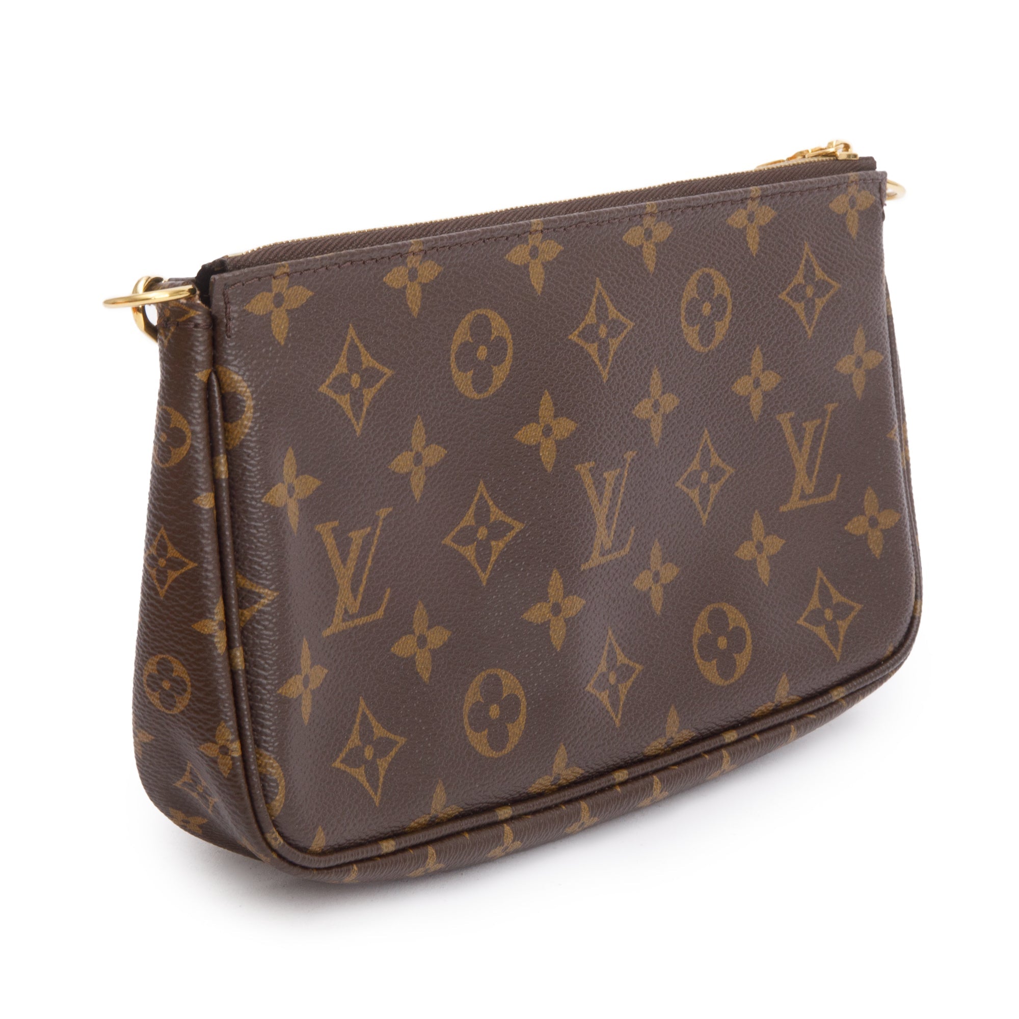Louis Vuitton Monogram Rose Multi-Pochette Accessoires w/ Box