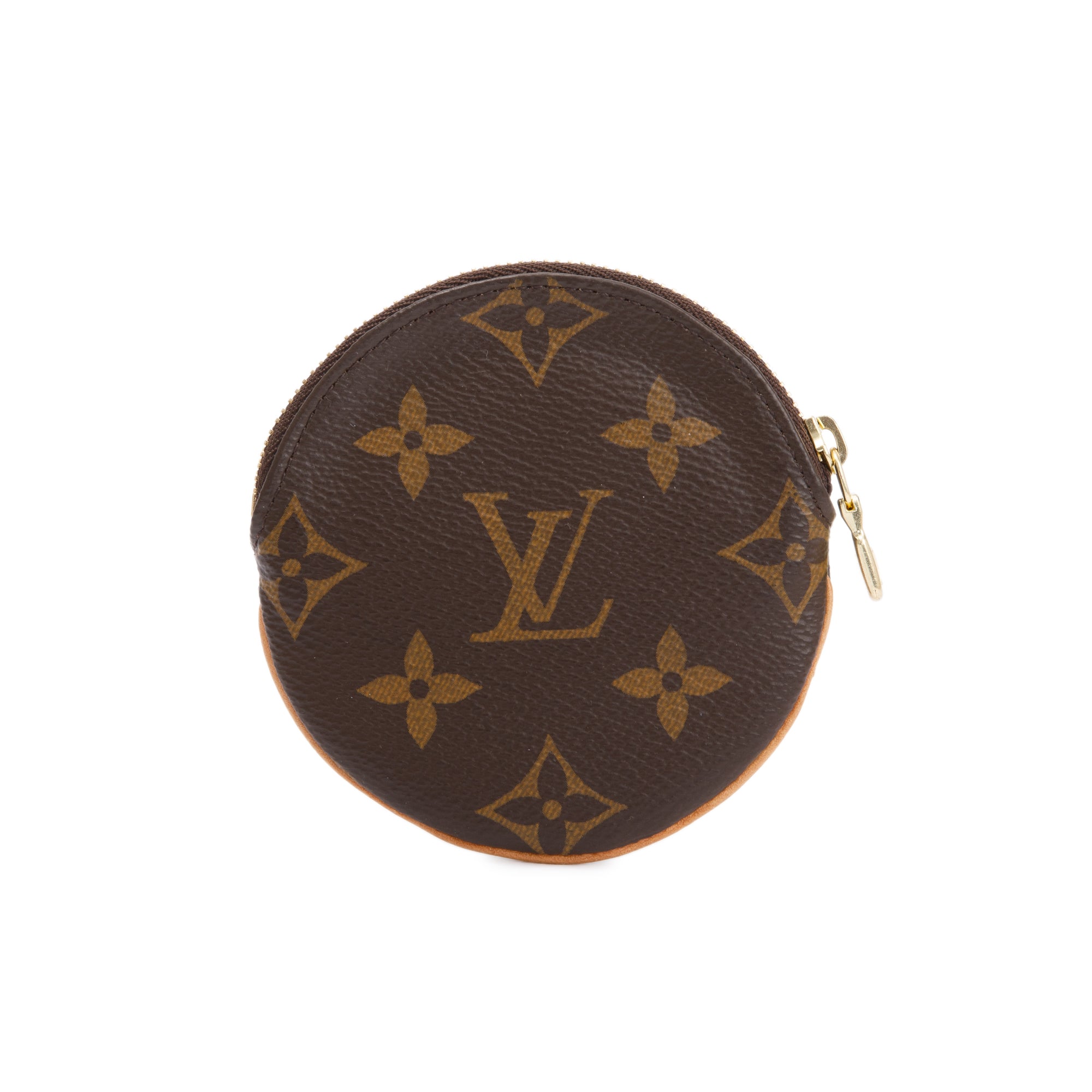 Louis Vuitton Monogram Round Coin Purse w/ Box & Receipt