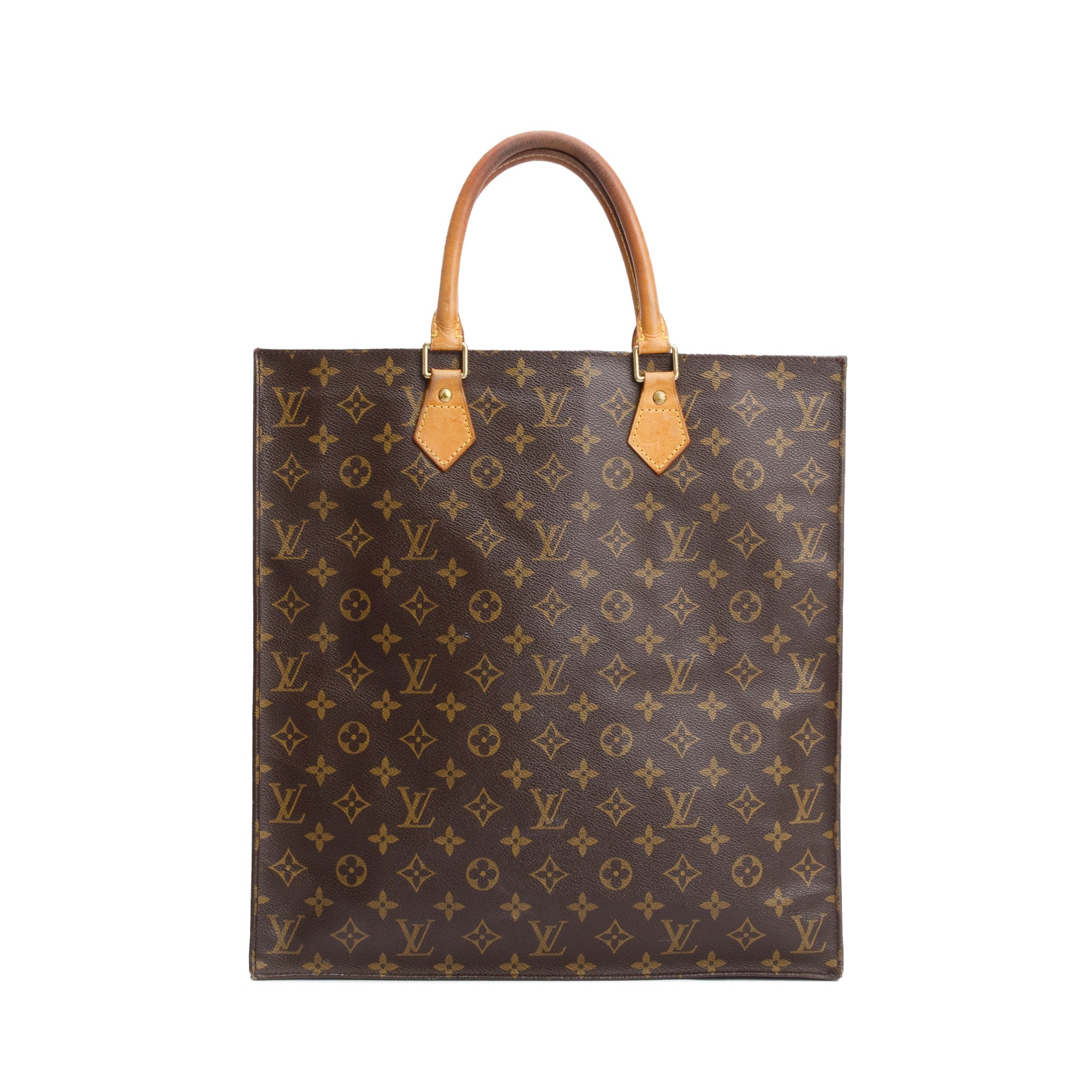 Louis Vuitton Monogram Sac Plat Tote
