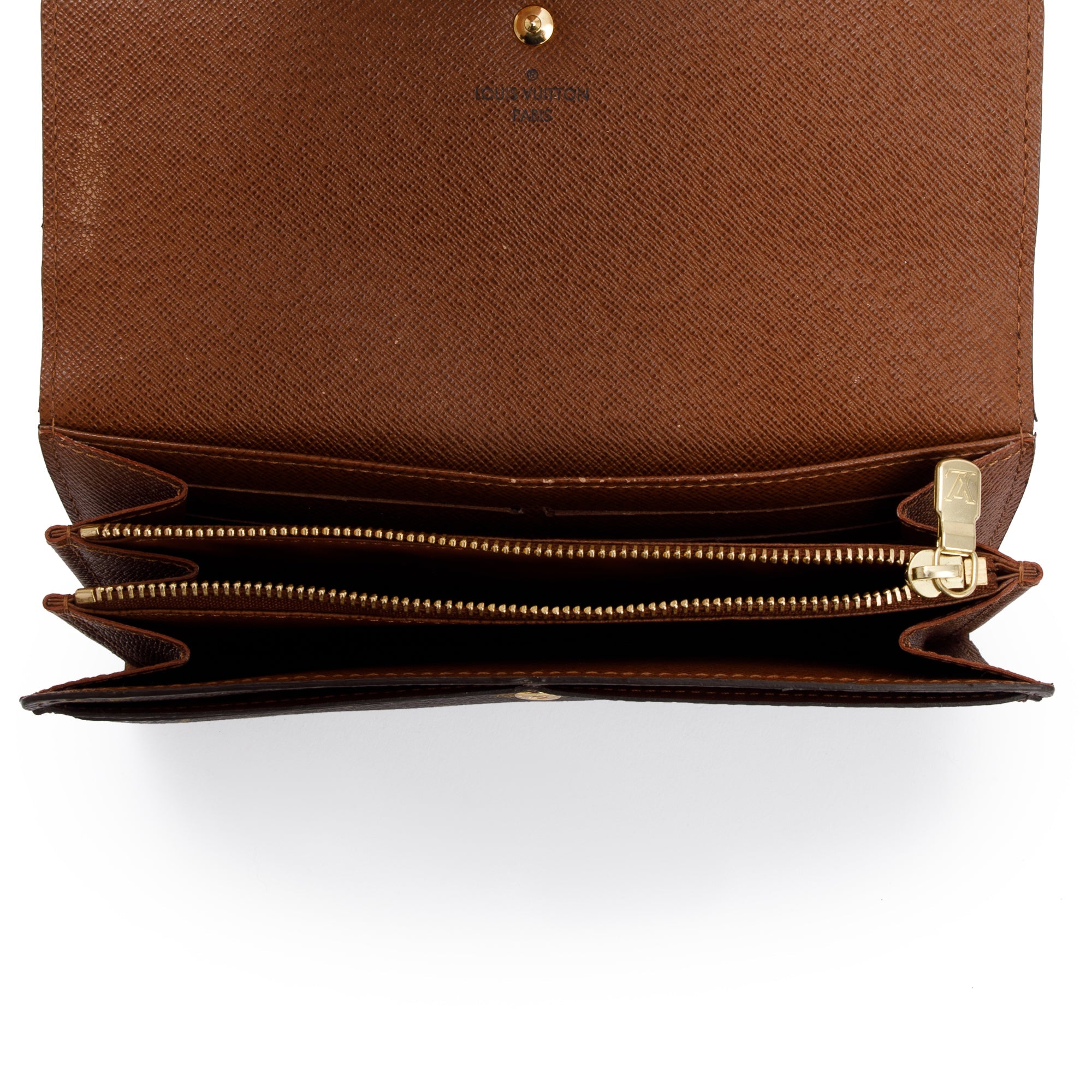 Louis Vuitton Monogram Sarah Wallet w/ Box & Receipt