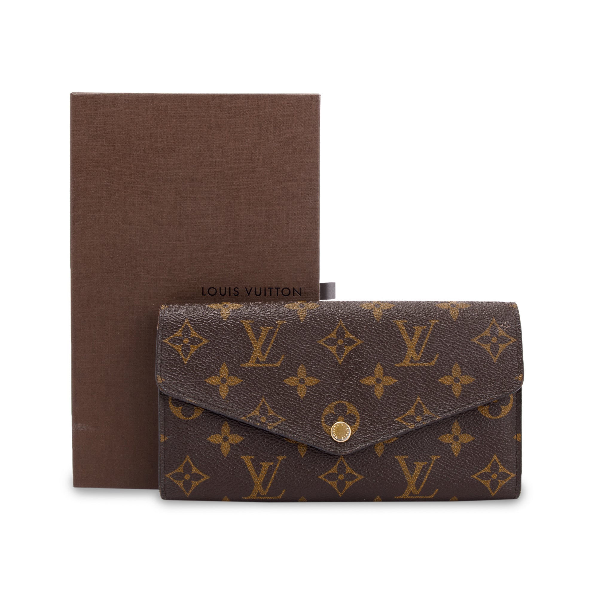 Louis Vuitton Monogram Sarah Wallet w/ Box