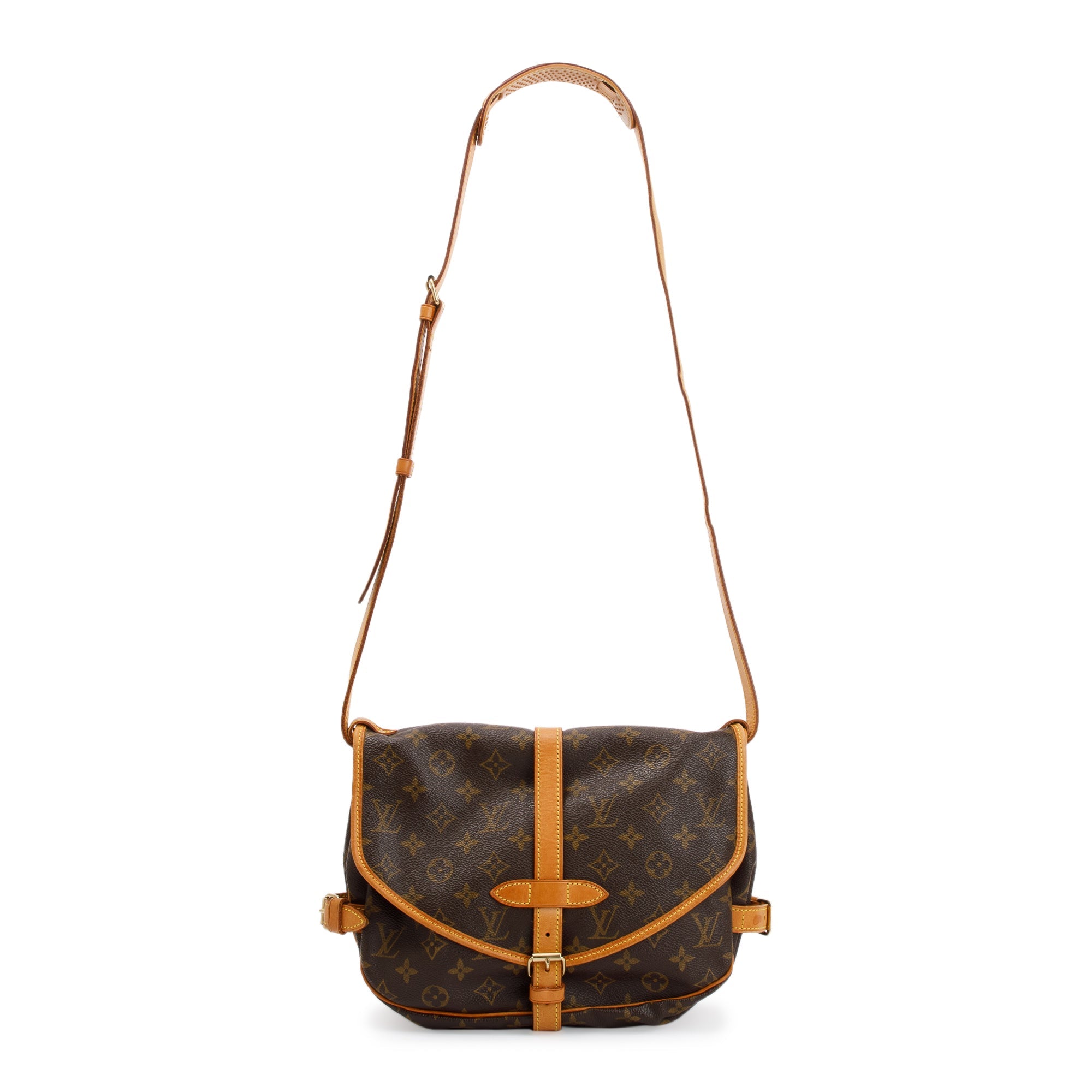 Louis Vuitton Monogram Saumur 25 Crossbody Bag