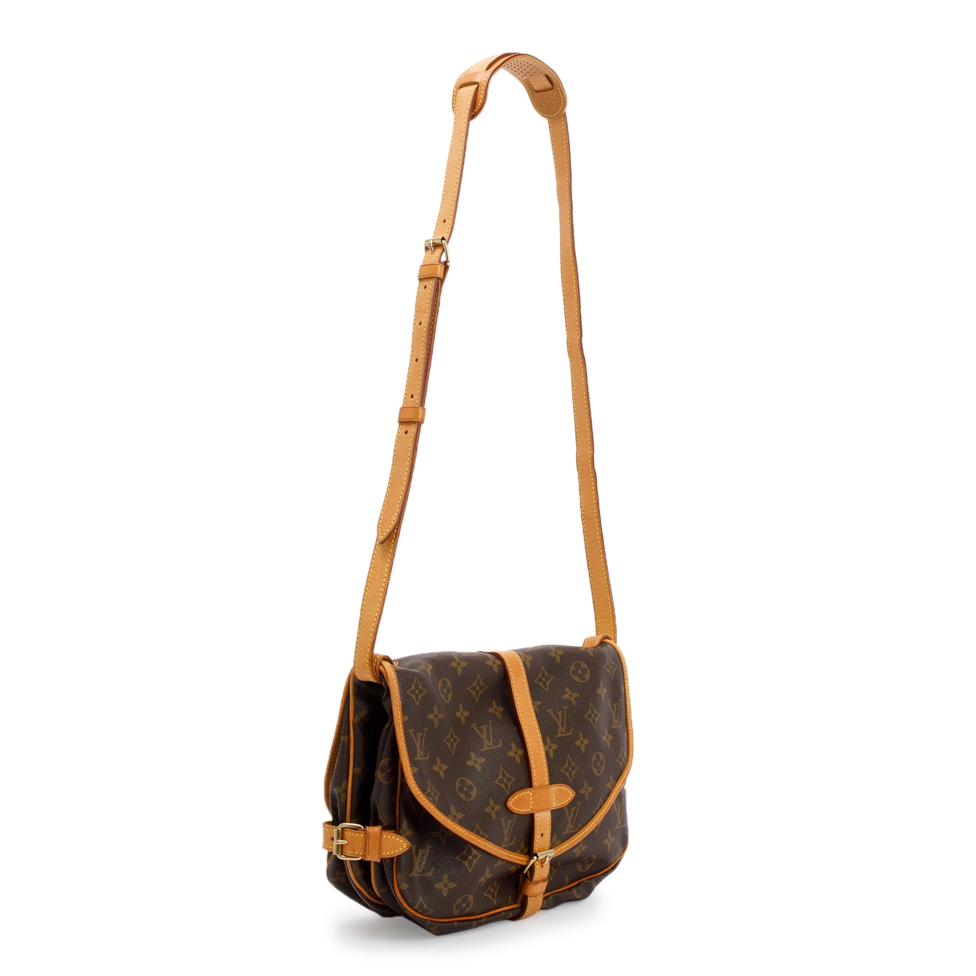 Louis Vuitton Monogram Saumur 25 Crossbody Bag